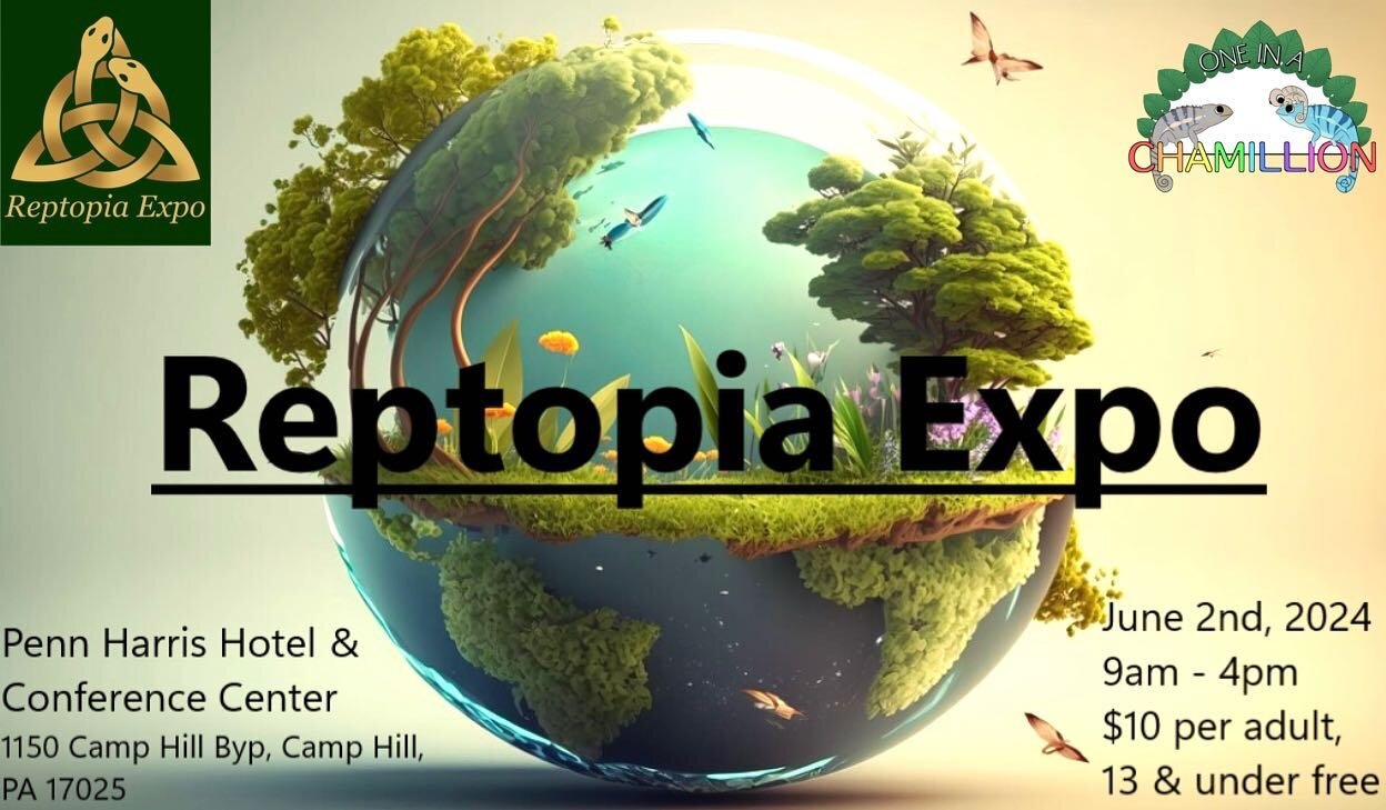 Reptopia Expo is excited to bring you 100+ tables full of a large variety of exotic reptiles, aquatics, animals, birds, &amp; more for sale! Including fun family interactive and educational experiences with Kangaroos, Cavies, Kinkajous, Wallabies, Ar