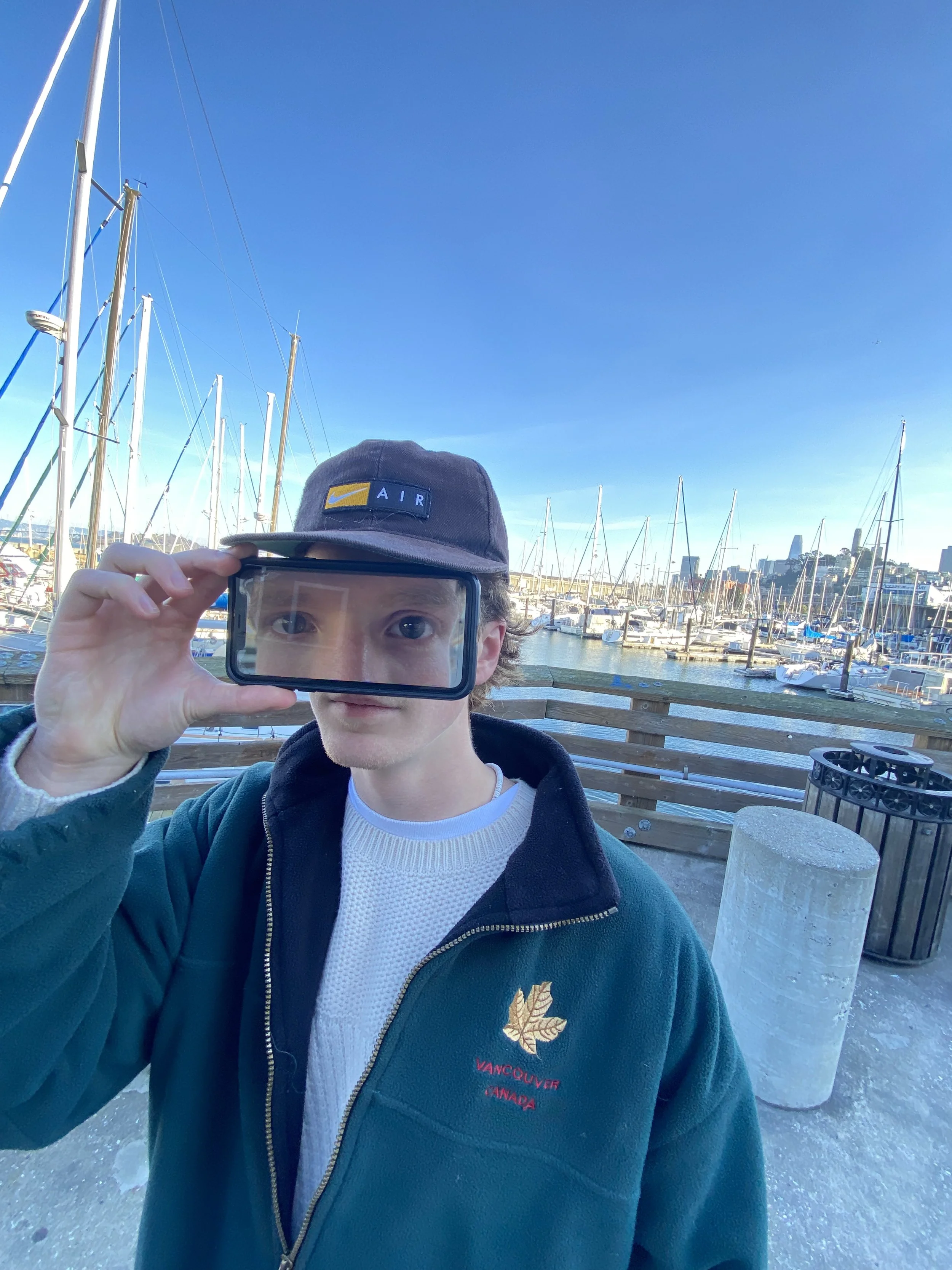 Nolan Pike in California. 