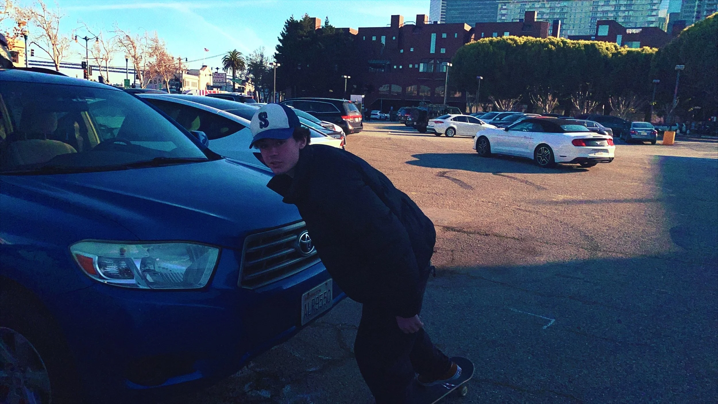 Photo of Luke Fortenbacher for the film, "Fellas 2020" by Christopher Clucas. California.