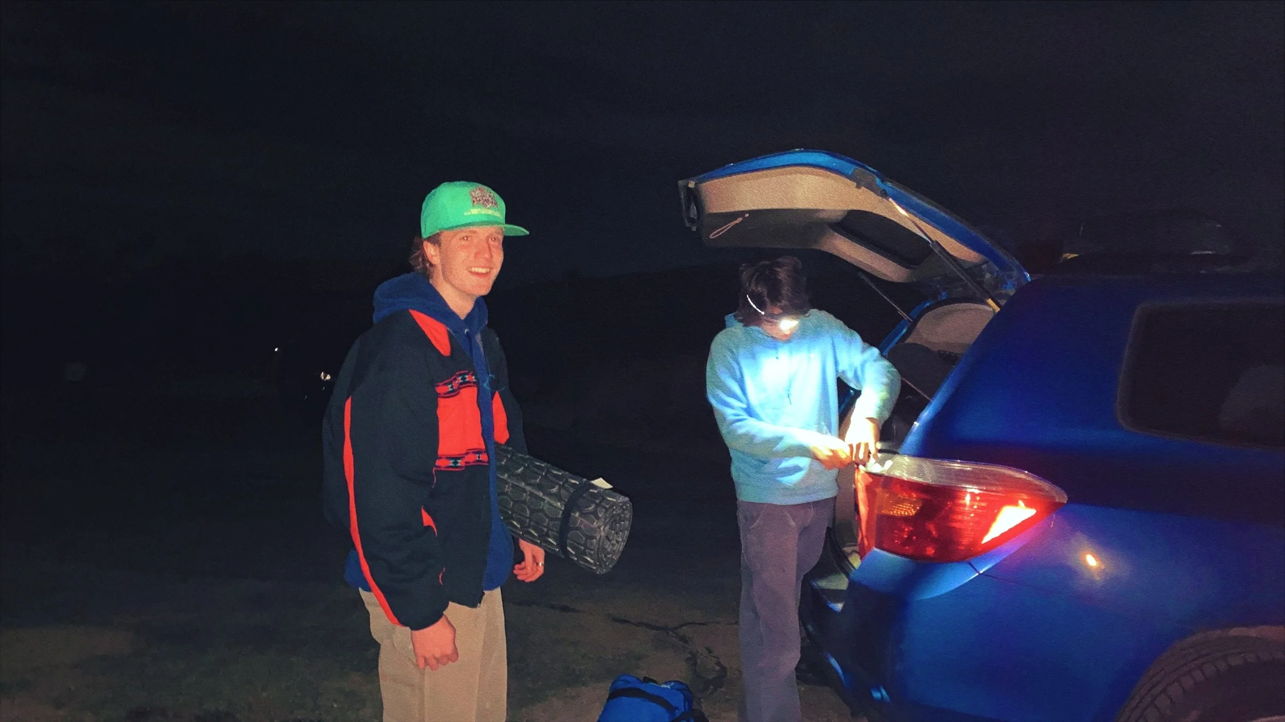 Photo of Nolan Pike and Micah Taylor for the film, "Fellas 2020" by Christopher Clucas.