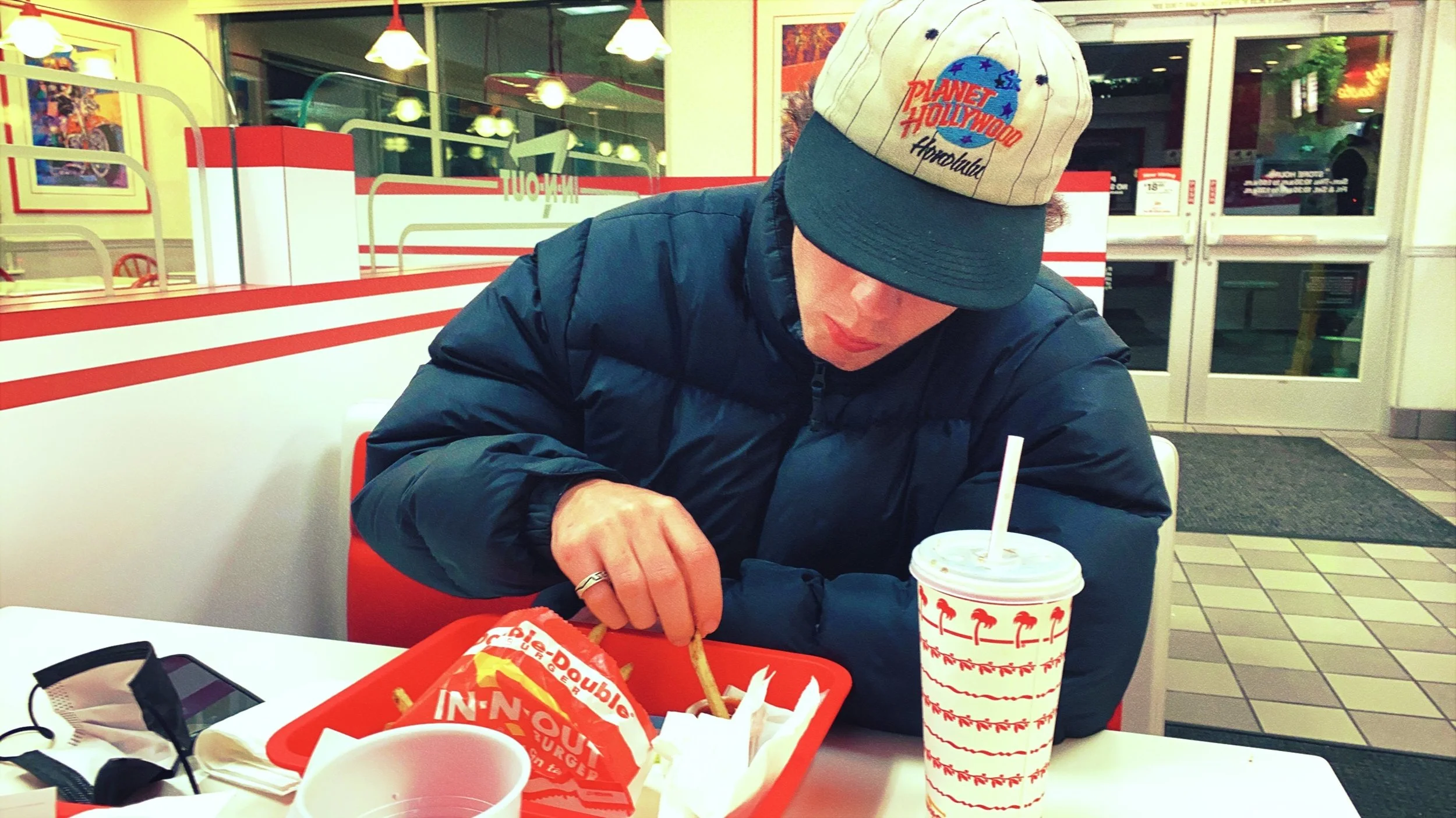 Photo of Luke Fortenbacher for the film, "Fellas 2020" by Christopher Clucas.