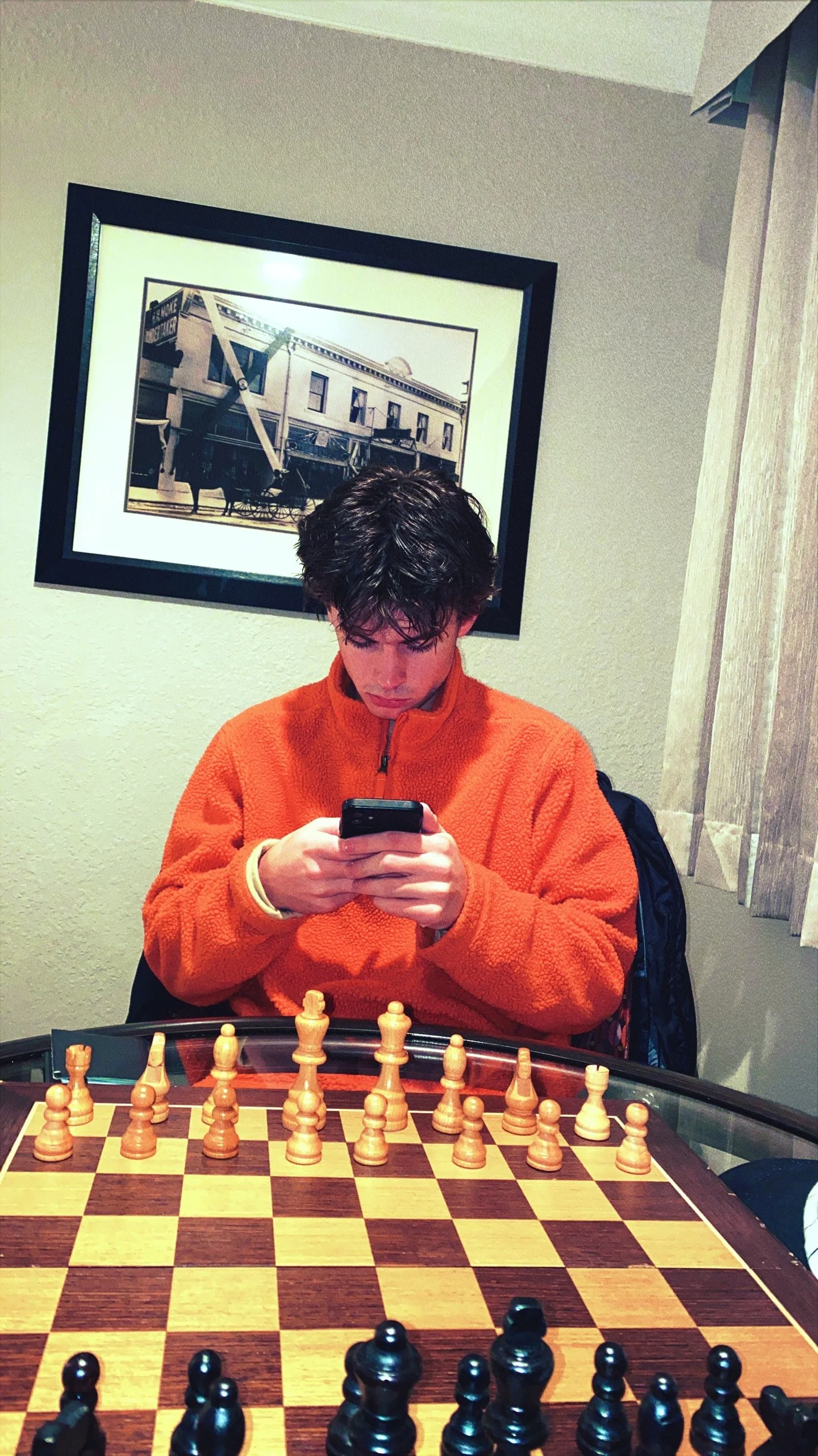 Photo of Luke Fortenbacher for the film, "Fellas 2020" by Christopher Clucas.