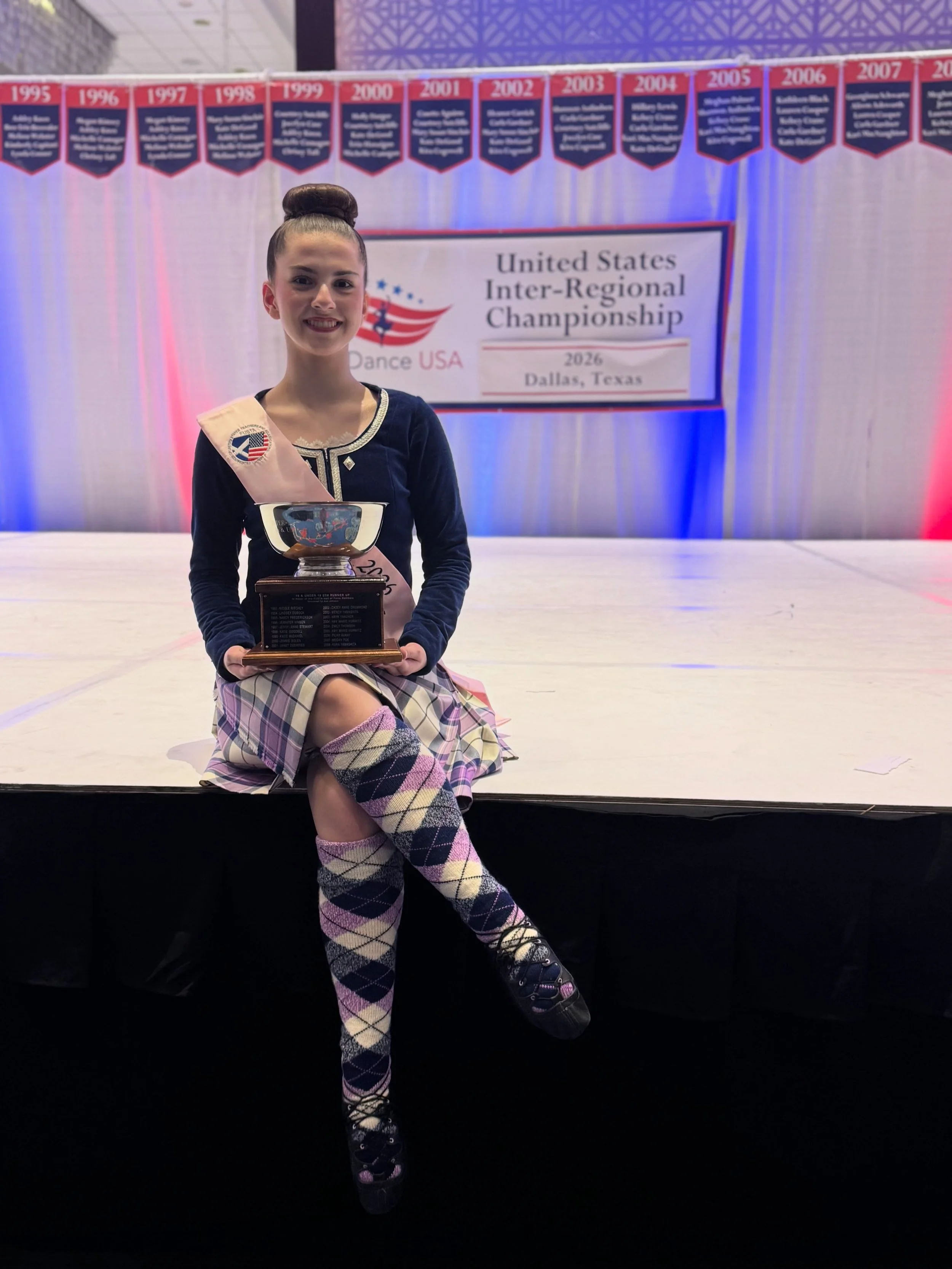 Elizabeth placed 5th runner up in the US Championship! We are so proud of you!