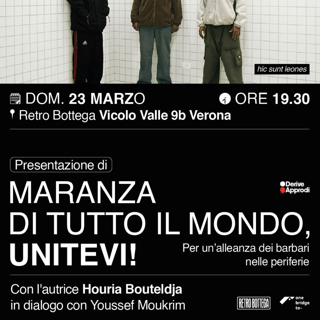 Houria Bouteldja a Verona!