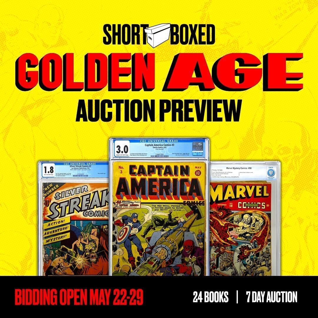 SHORTBOXED AUCTIONS: GOLDEN AGE