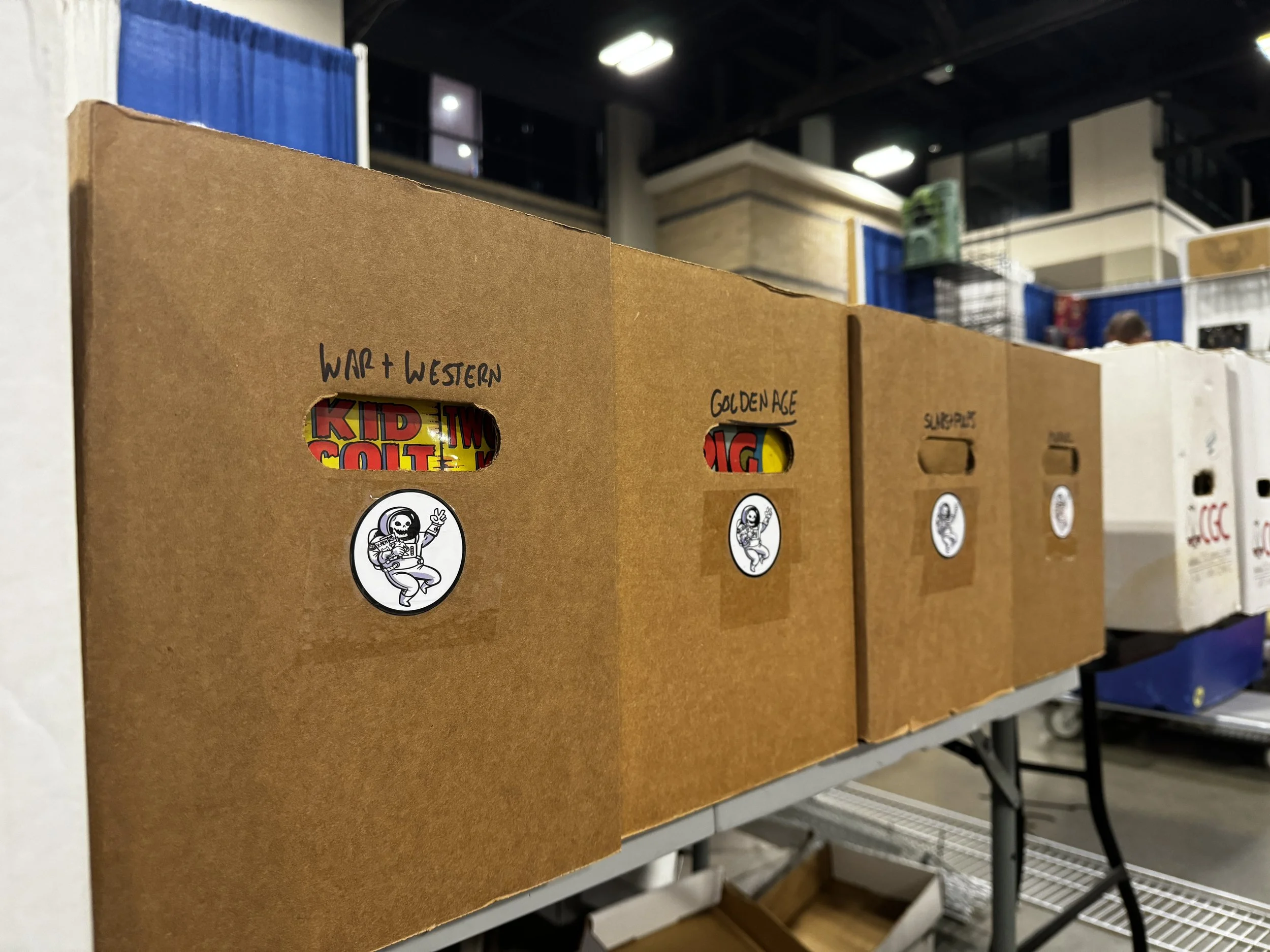 CHECK US AT HEROES CON 