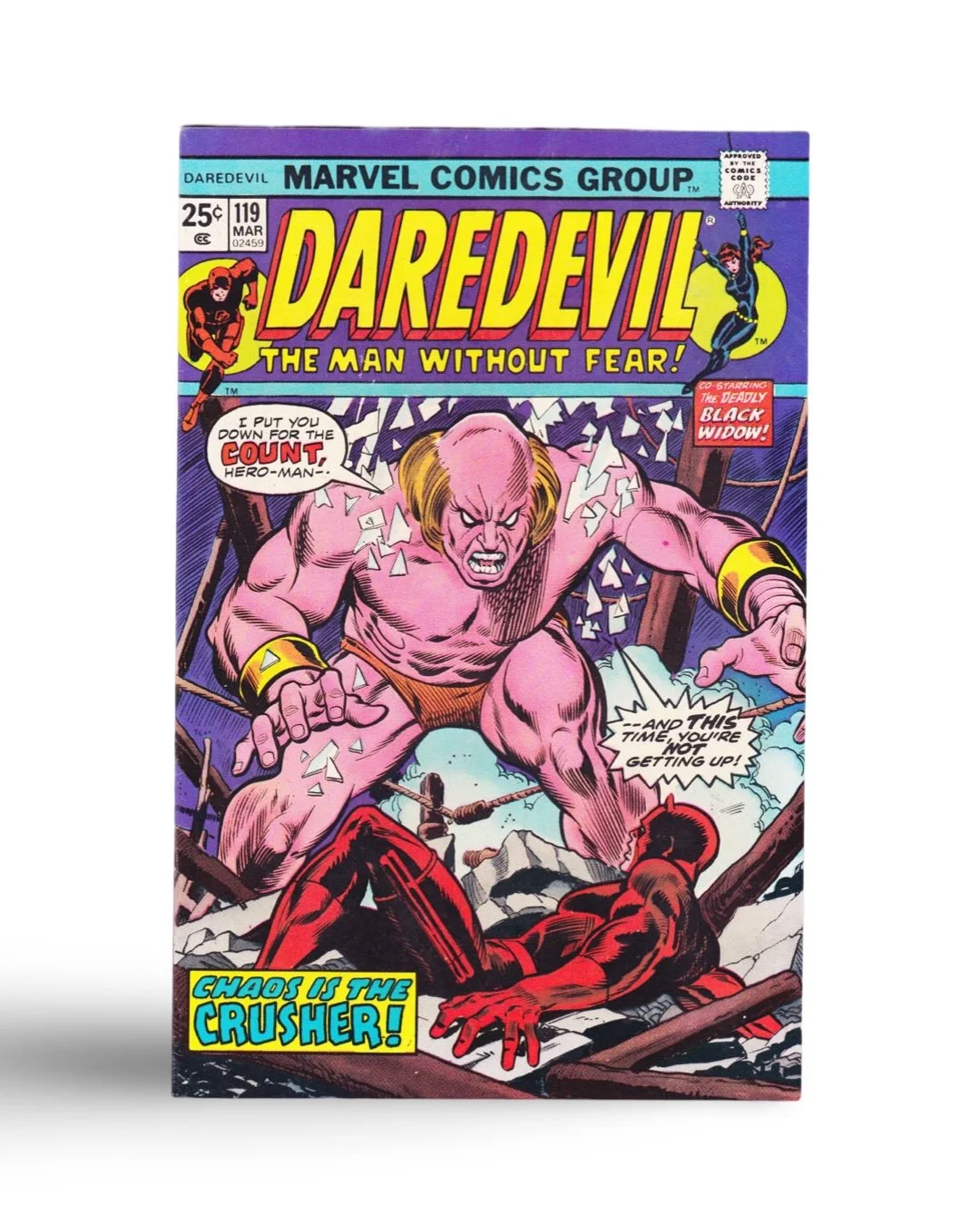 Daredevil #119 (March, 1975) VF/NM, 9.0