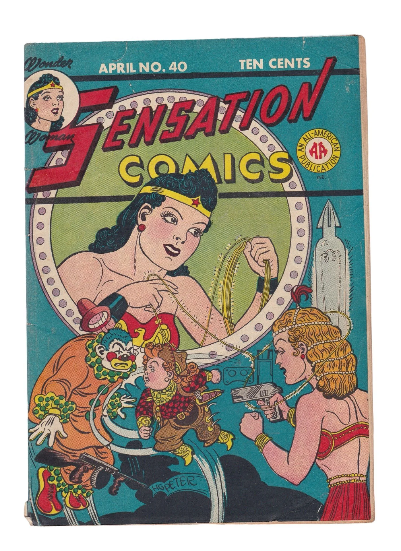 MAJOR PICTO SPOTLIGHT: SENSATION COMICS #40 