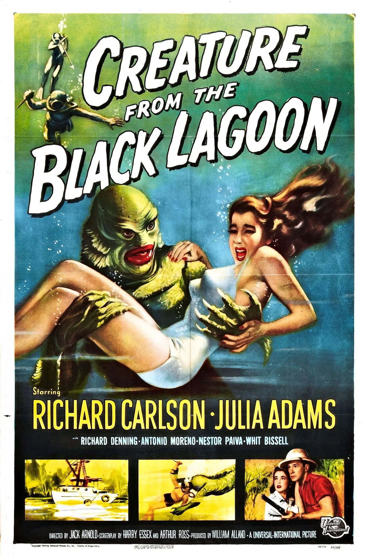 FRIDAY MOVIE REVIEWS: CREATURE FROM THE BLACK LAGOON (1954) 