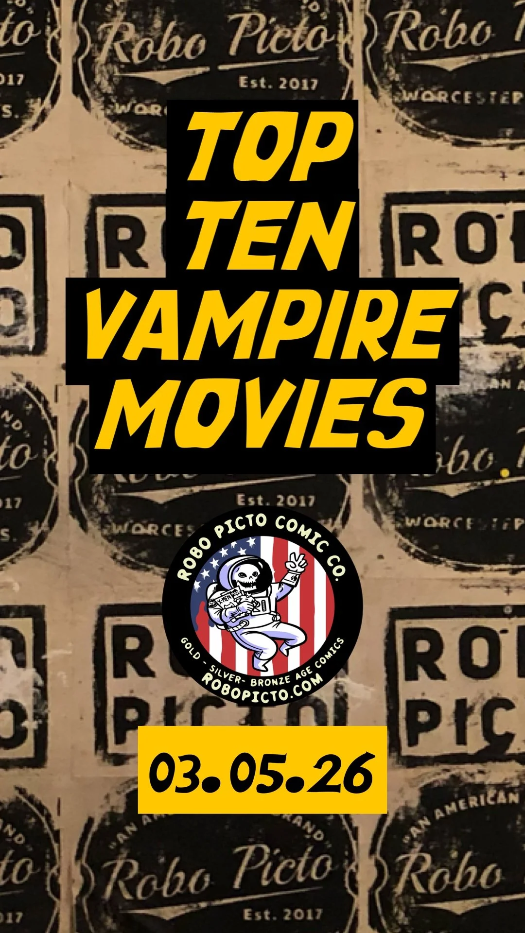 TOP TEN VAMPIRE Movies