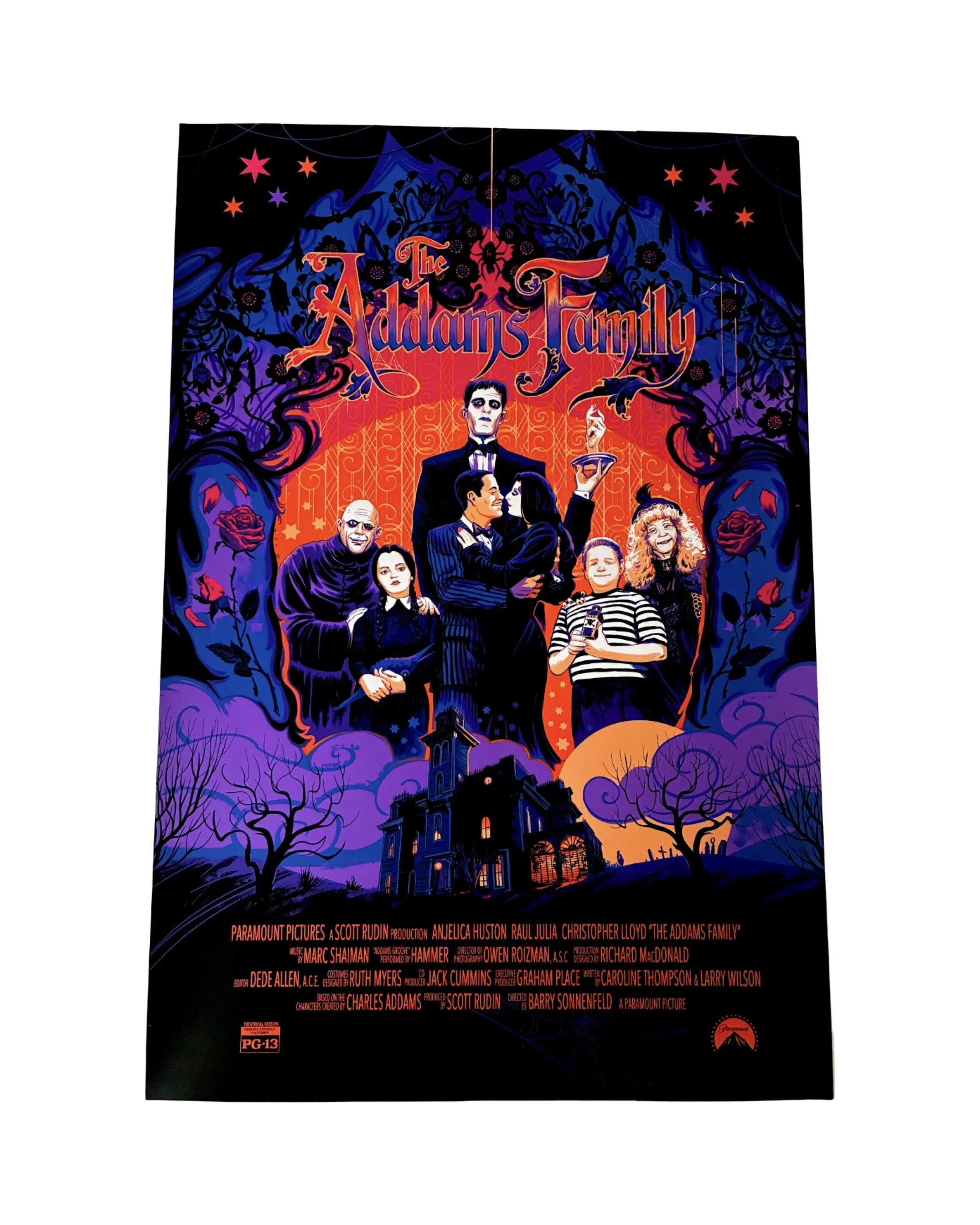 The Addams Family – Limited Edition Print by Veronica Fish