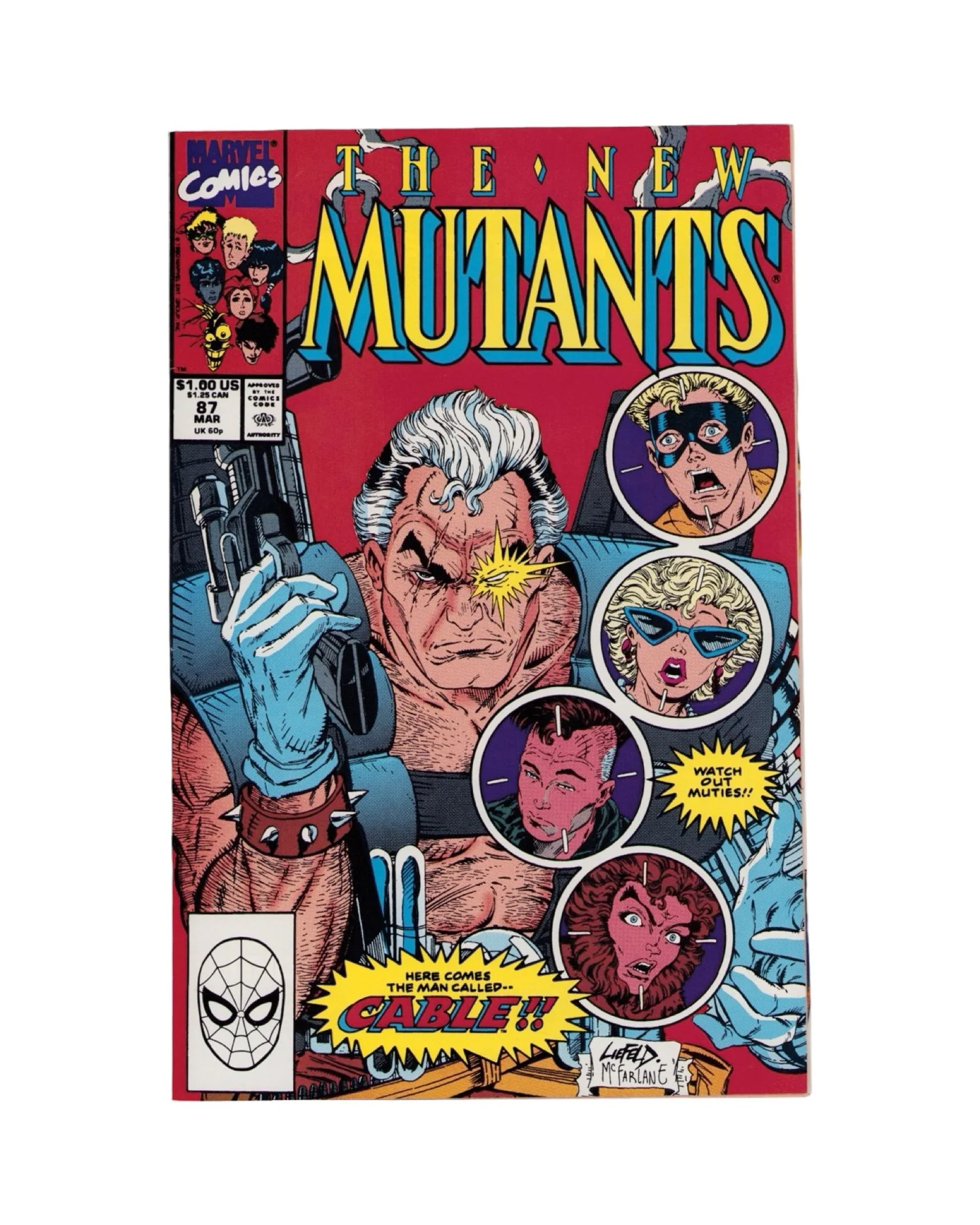 New Mutants #87 - VF/NM, 9.0 — ROBO PICTO COMICS