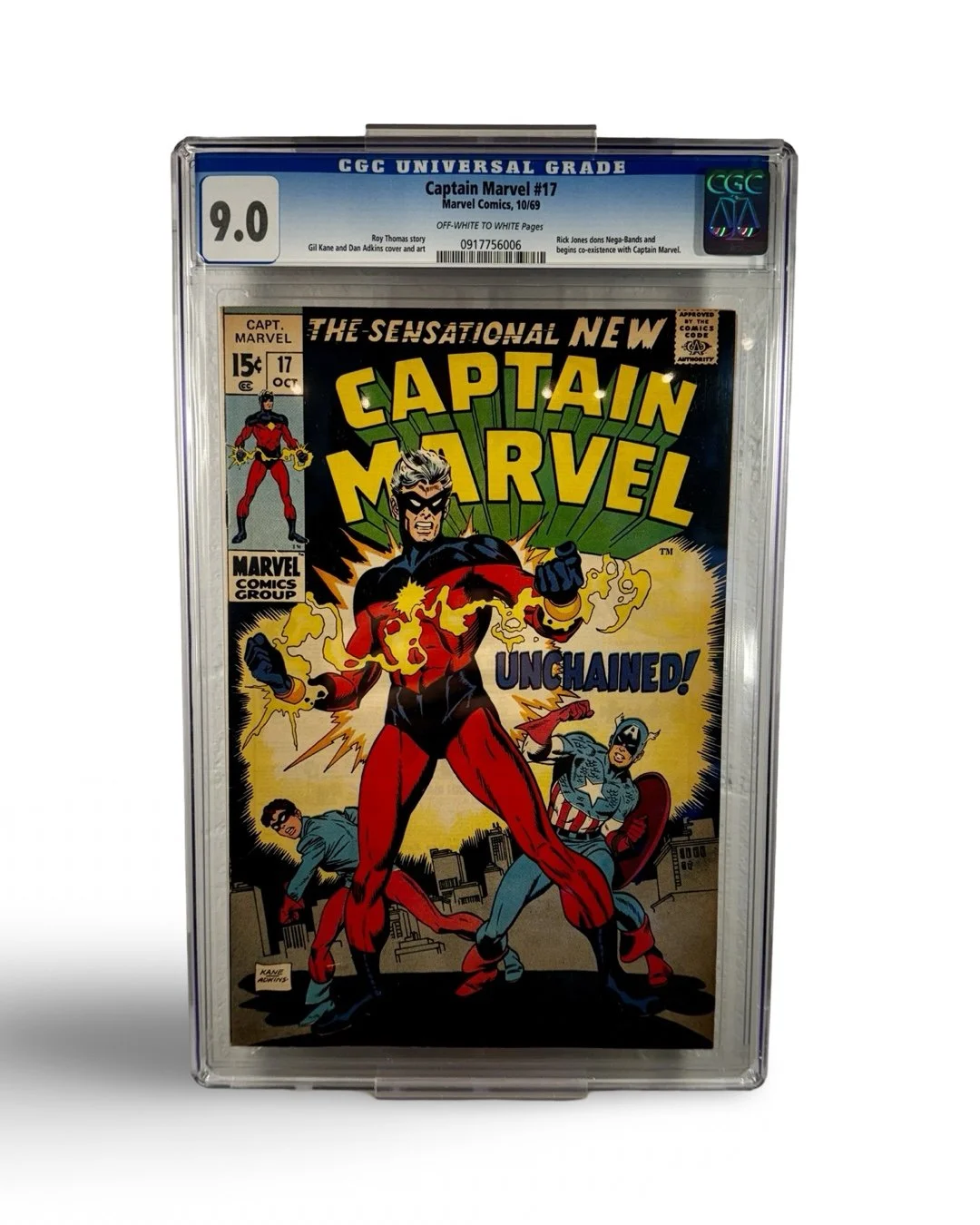 Captain Marvel #17 - CGC 9.0