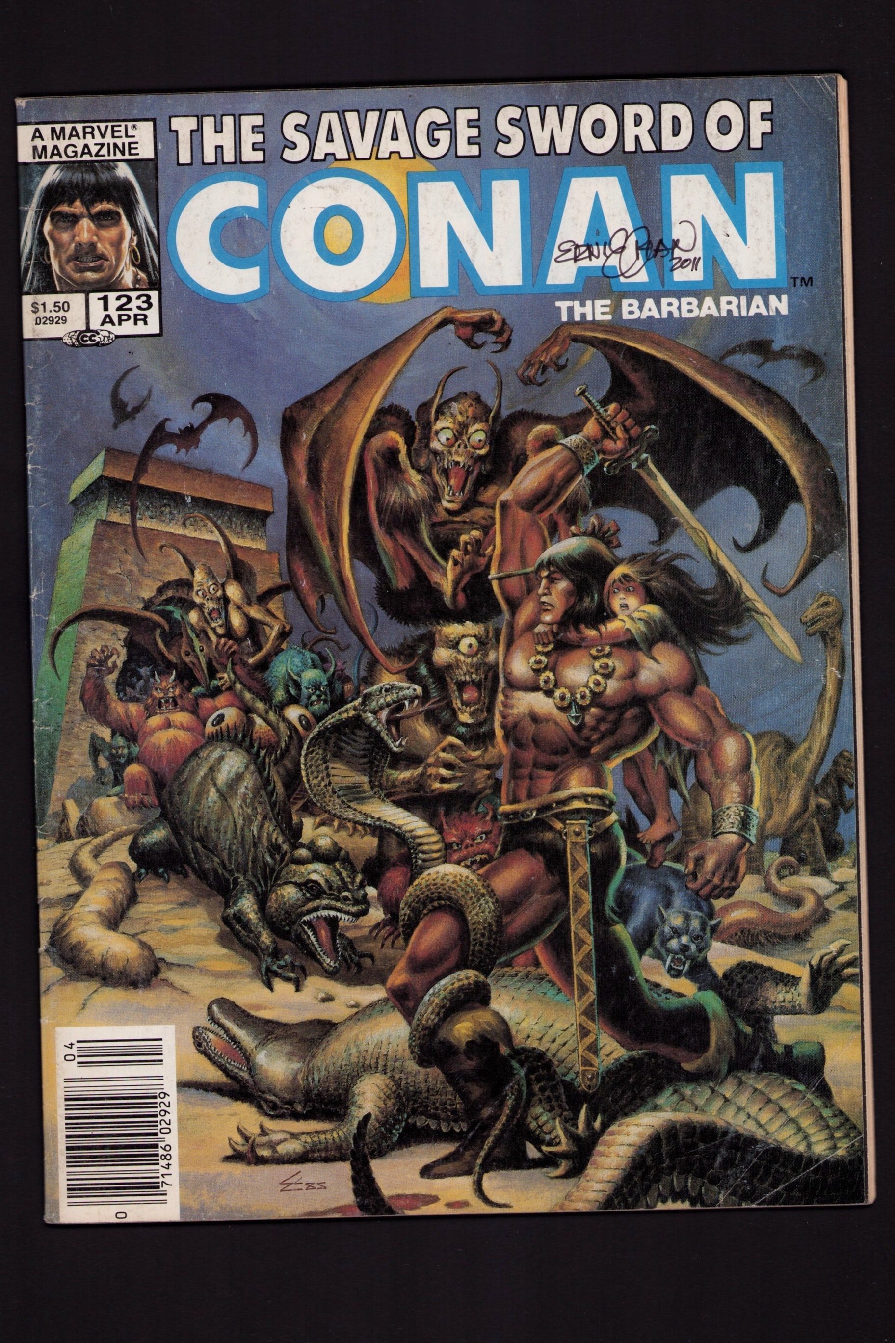 Savage Sword of Conan #123