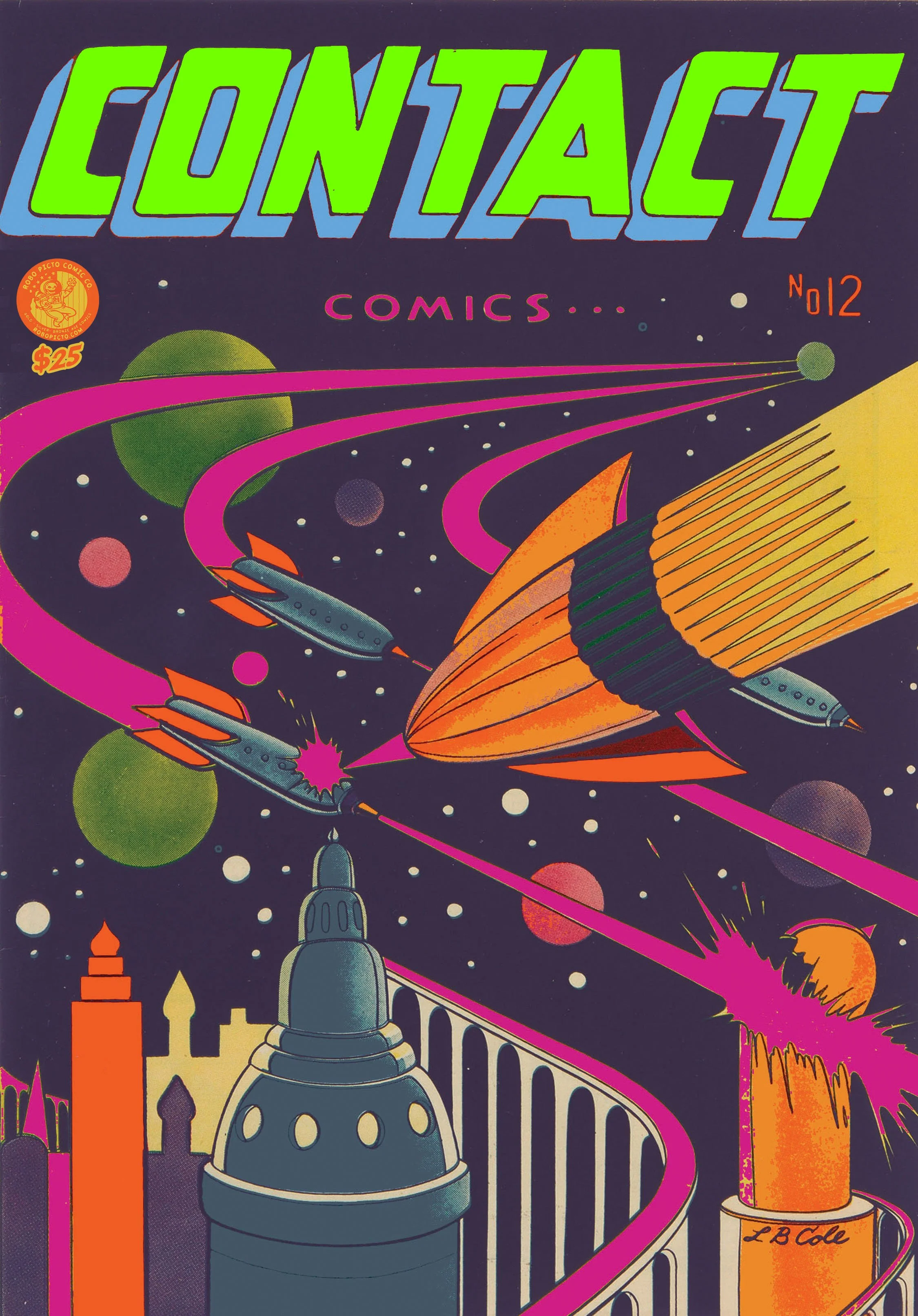 CONTACT COMICS #12 - PICTO REPRINT
