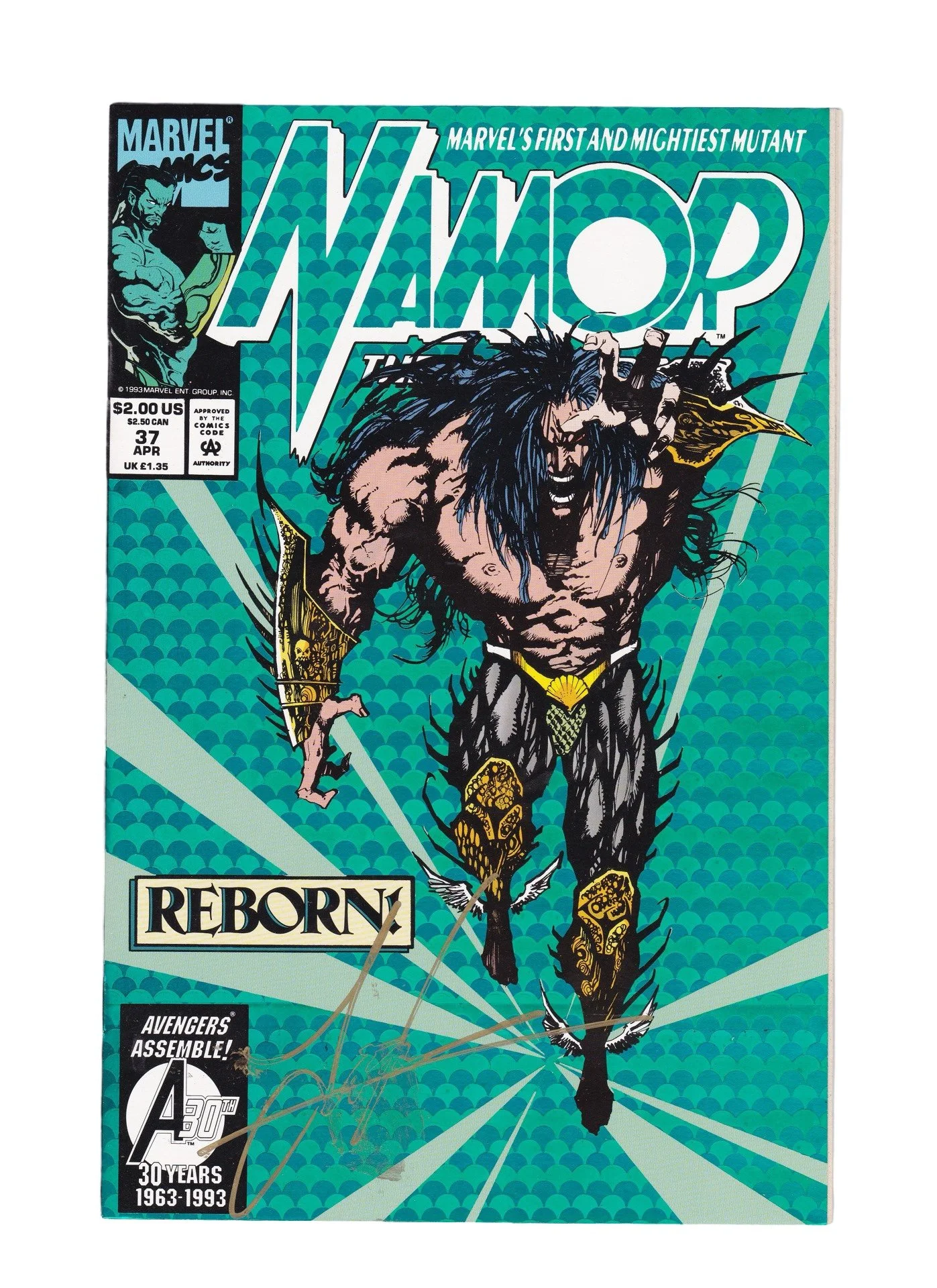 Namor #37 - VF/NM, 9.0
