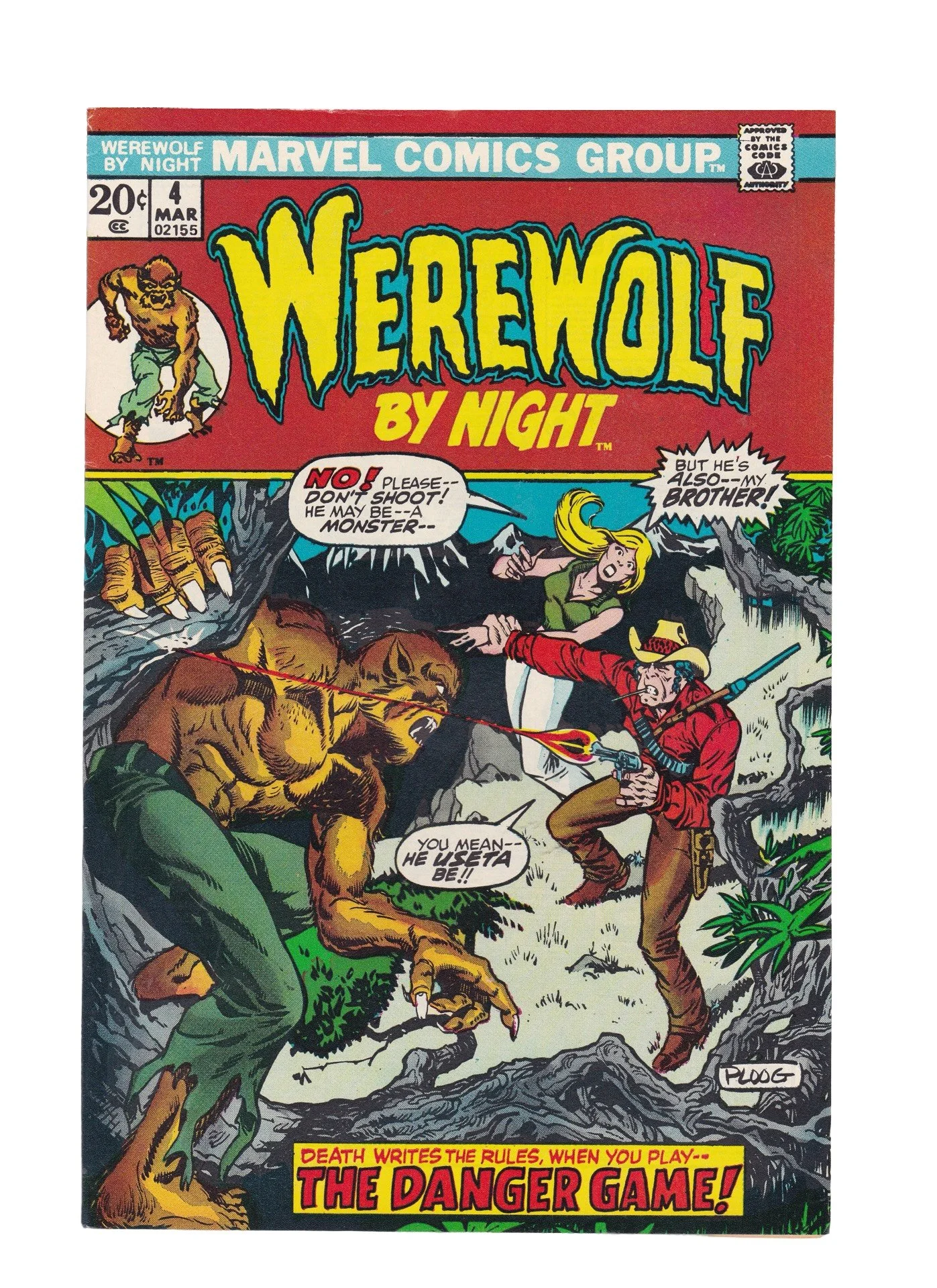 Werewolf By Night #4 - VG+, 4.5