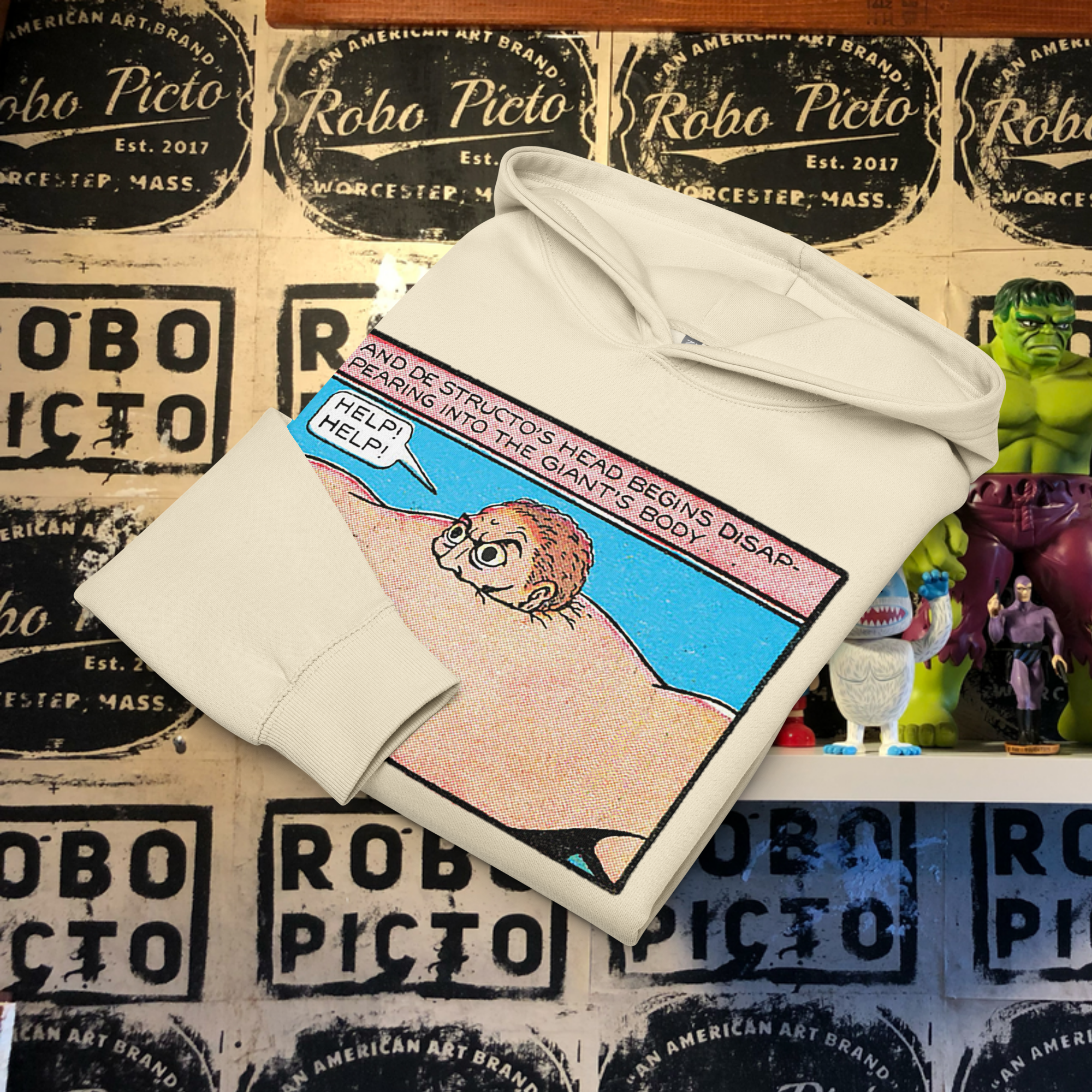 Fletcher Hanks’ DESTRUCTO Hoodie