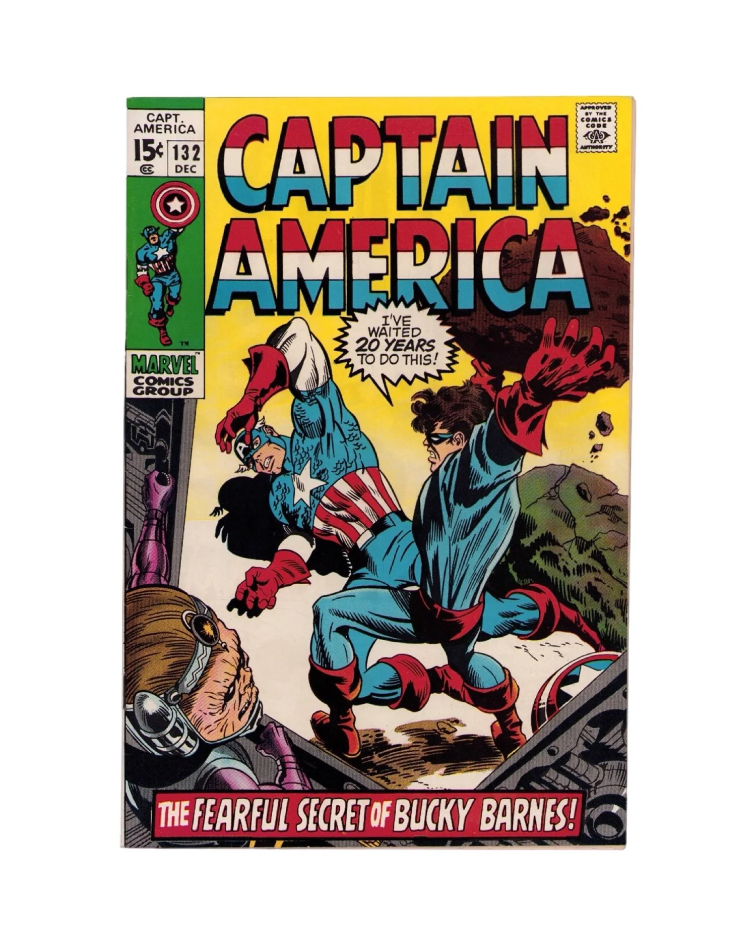 Captain America #132 - VF, 8.0 — ROBO PICTO COMICS