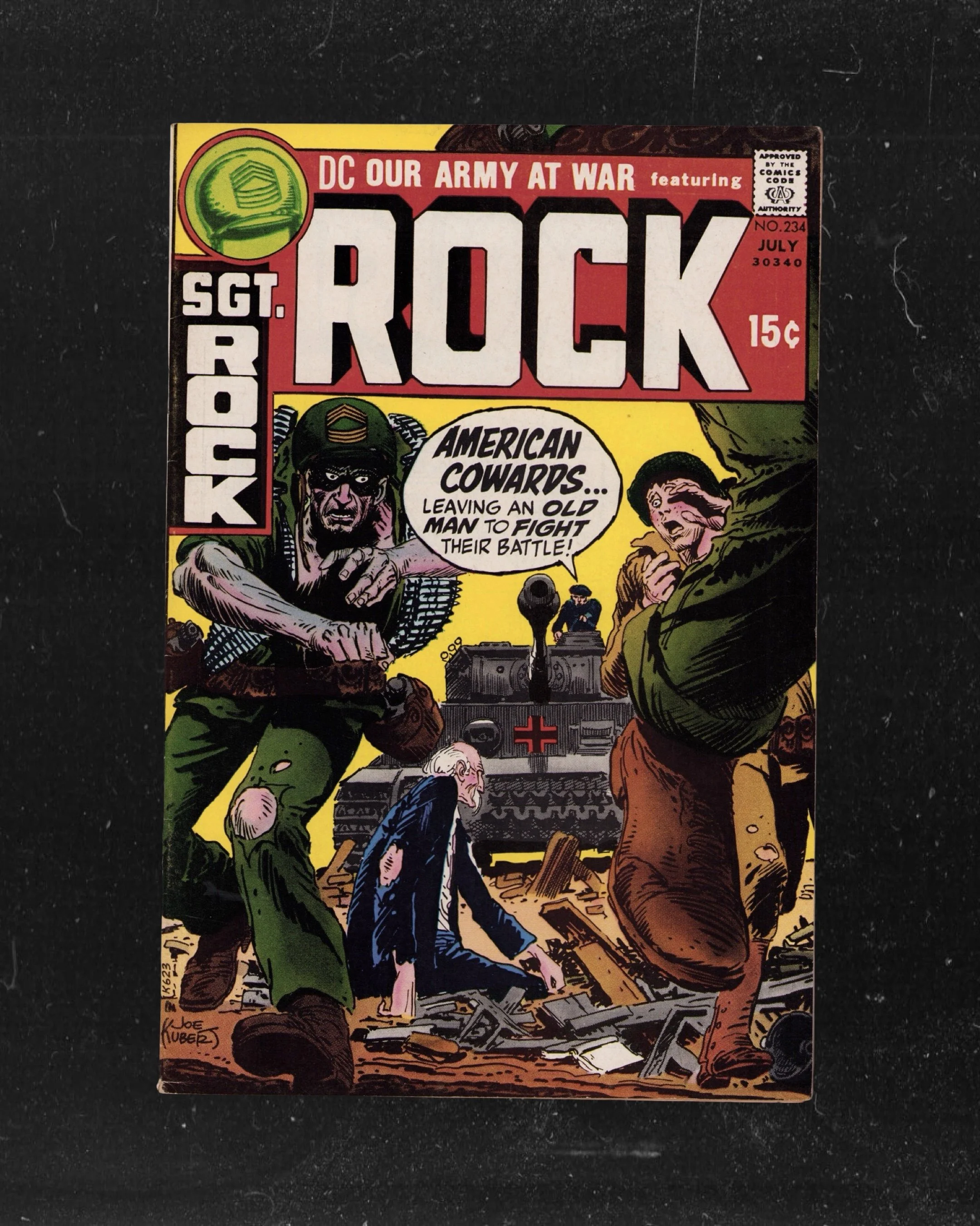 Our Army at War #234 - VF+ 8.5