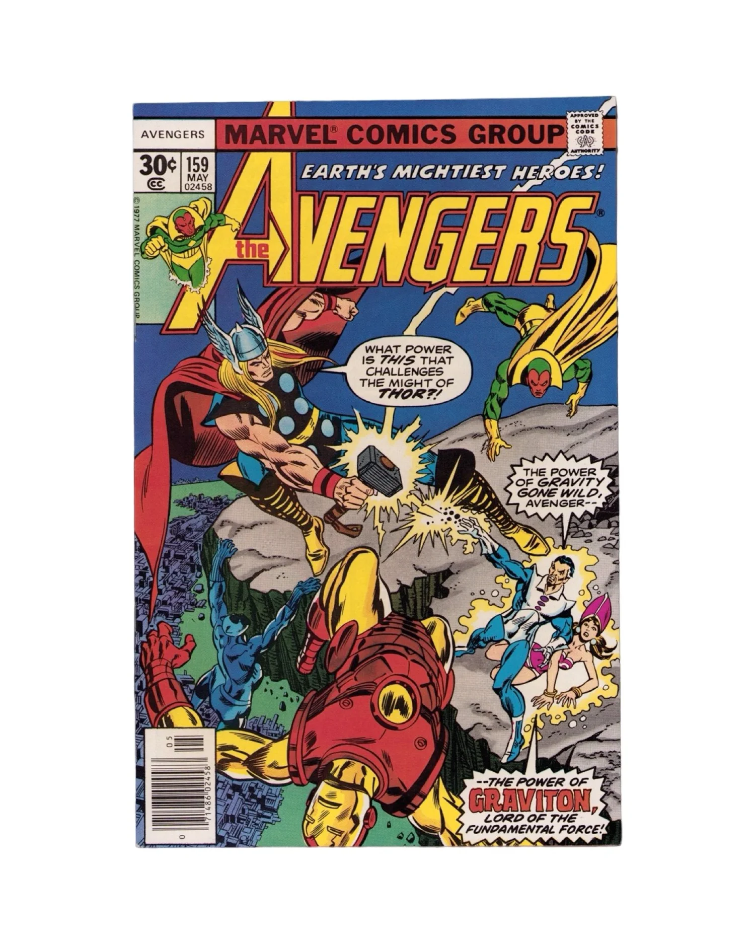 MARVEL アベンジャーズ Avengers #159 - NM- 9.2 — ROBO PICTO COMICS