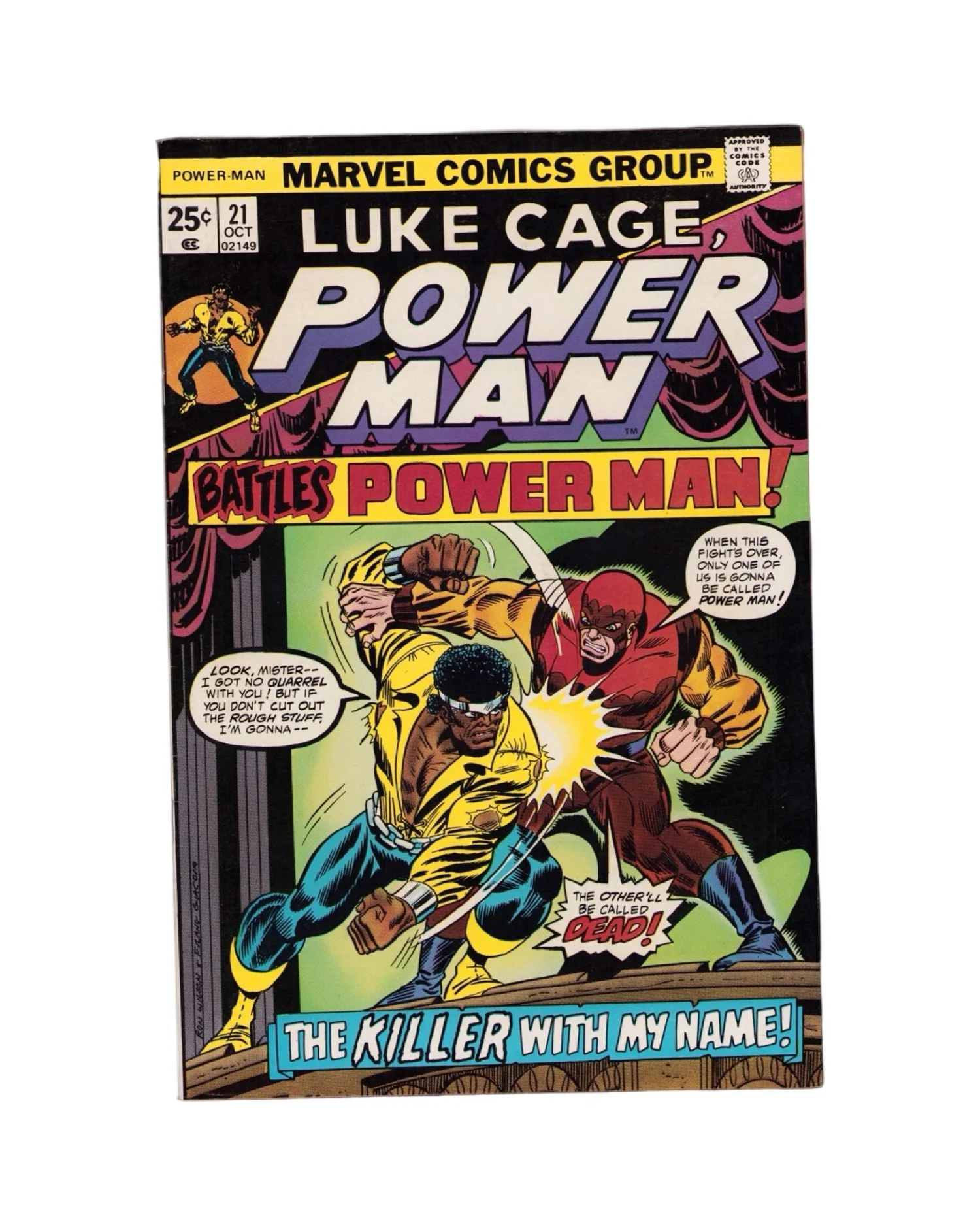 Power Man #21 - VF+, 8.5 — ROBO PICTO COMICS