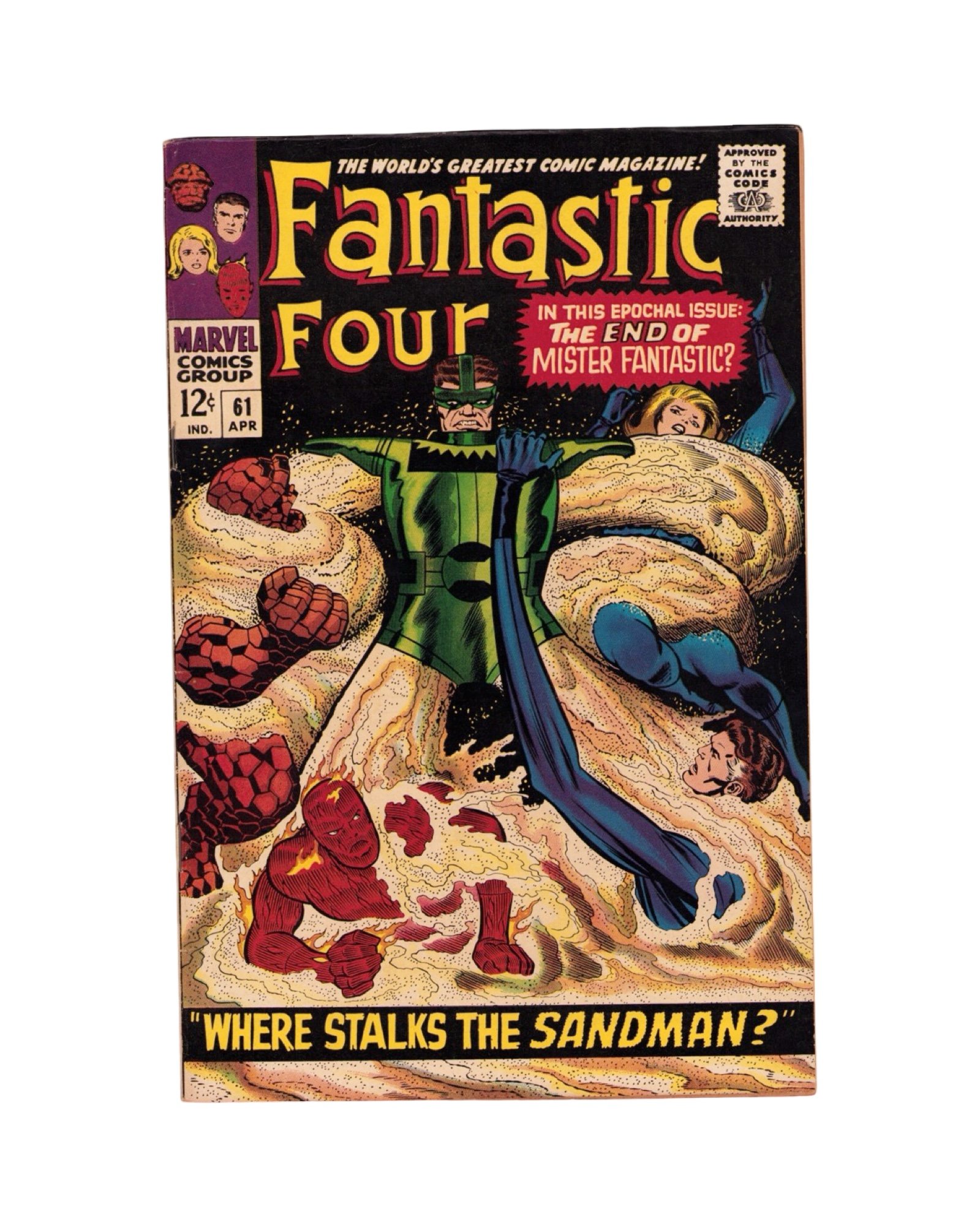 Fantastic Four #61 - F/VF 7.0