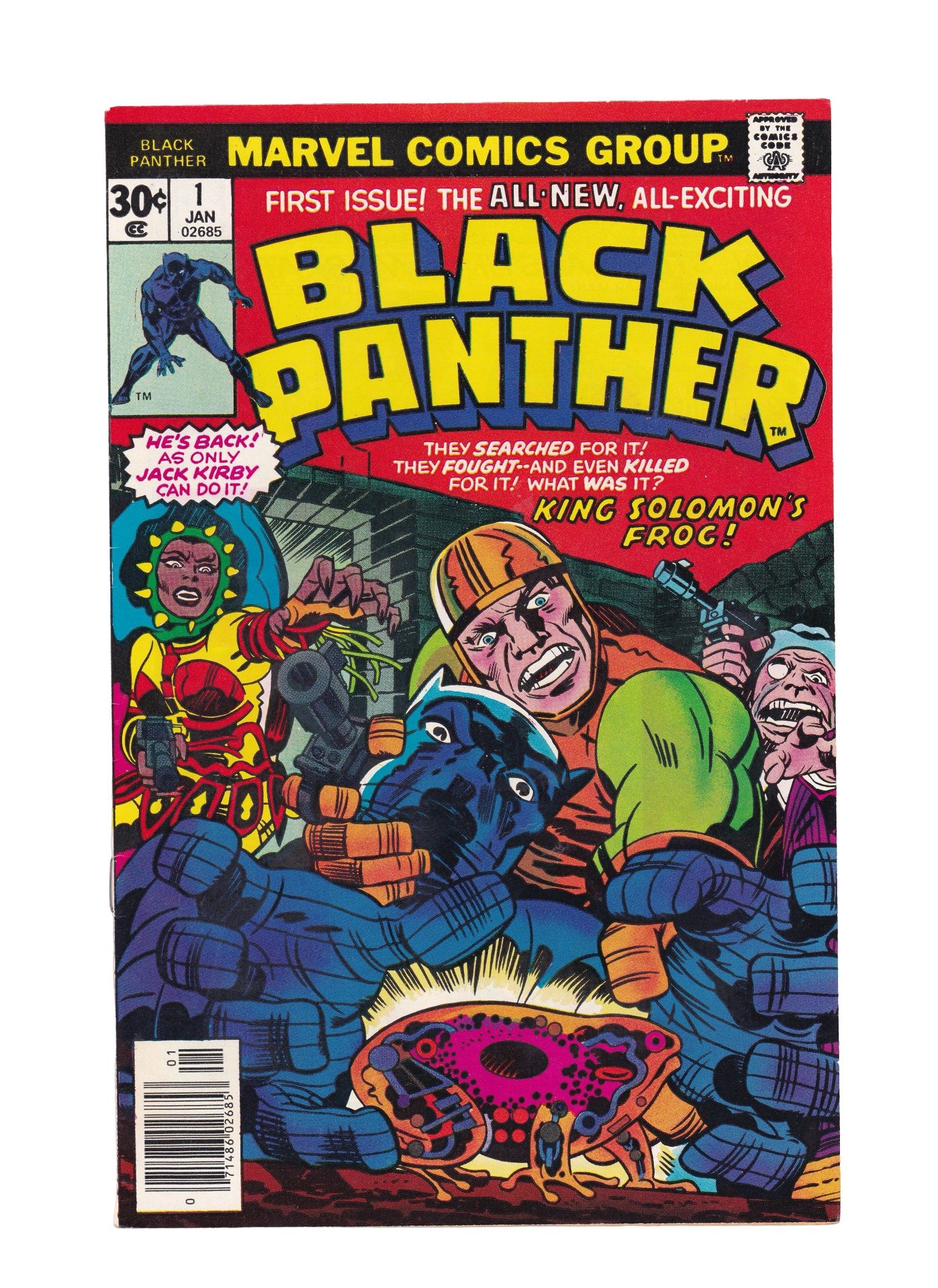 Black Panther #1 - VF/NM, 9.0 — ROBO PICTO COMICS