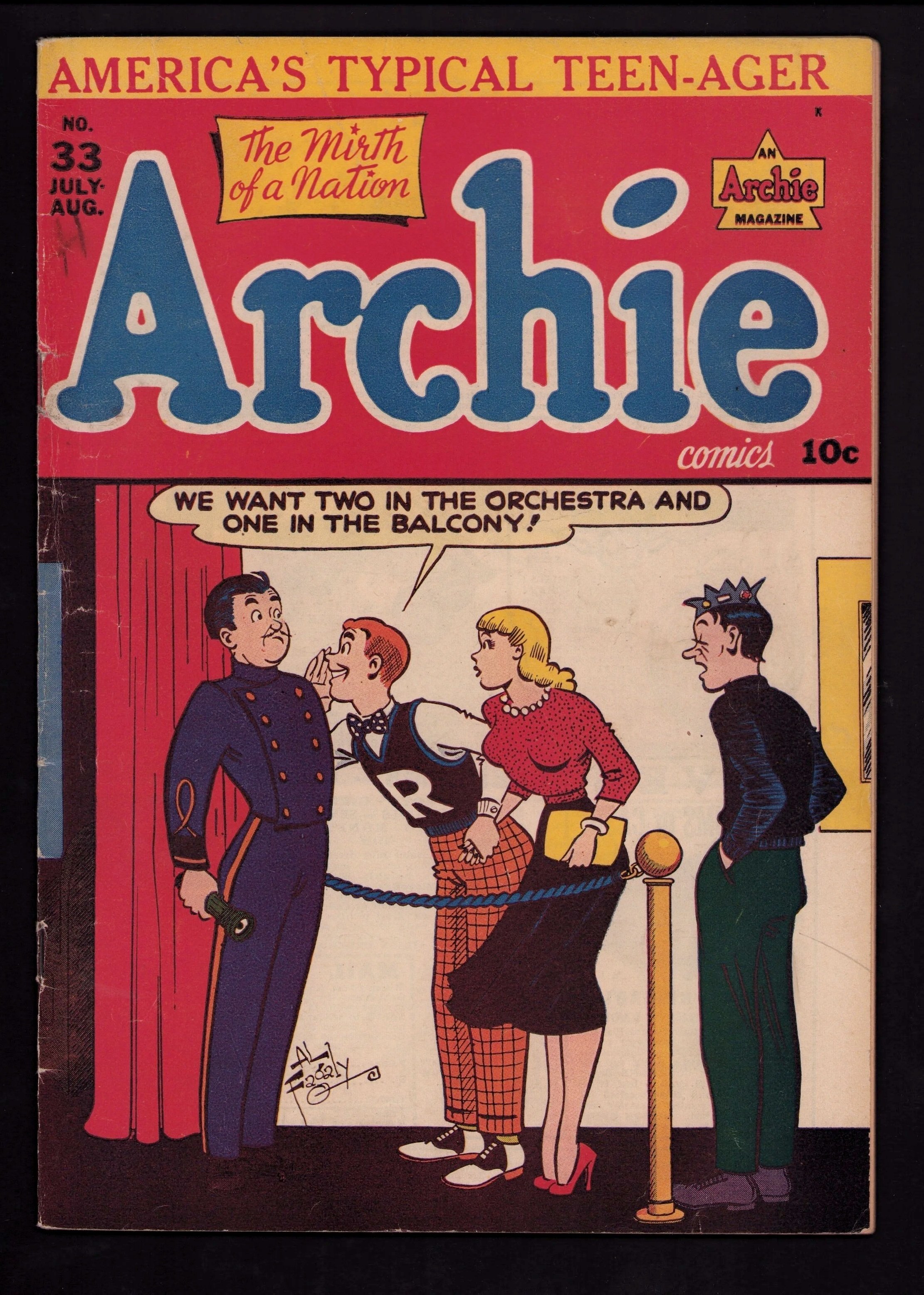 Archie Comics #33 - F- 5.5