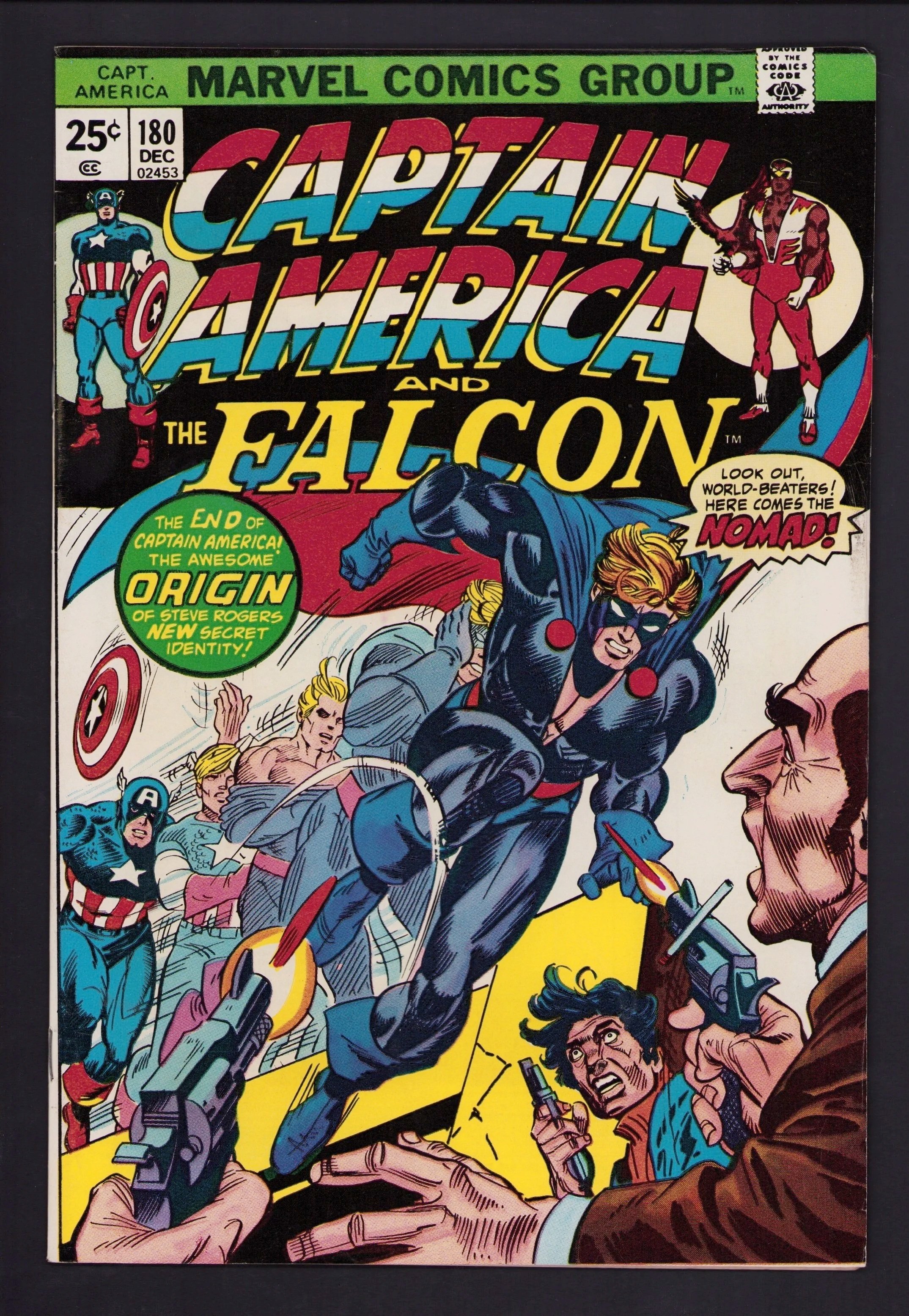 Captain America and the Falcon #180 - FN/VF 7.0