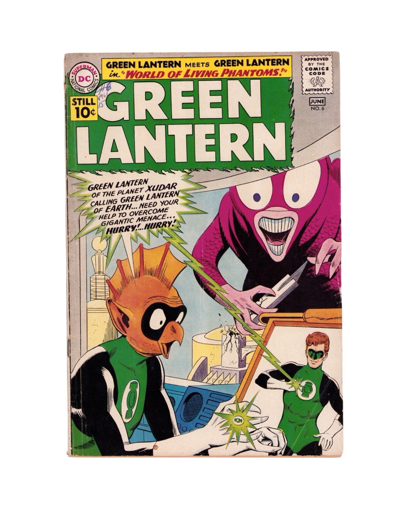 Green Lantern #6 - VG+, 4.5