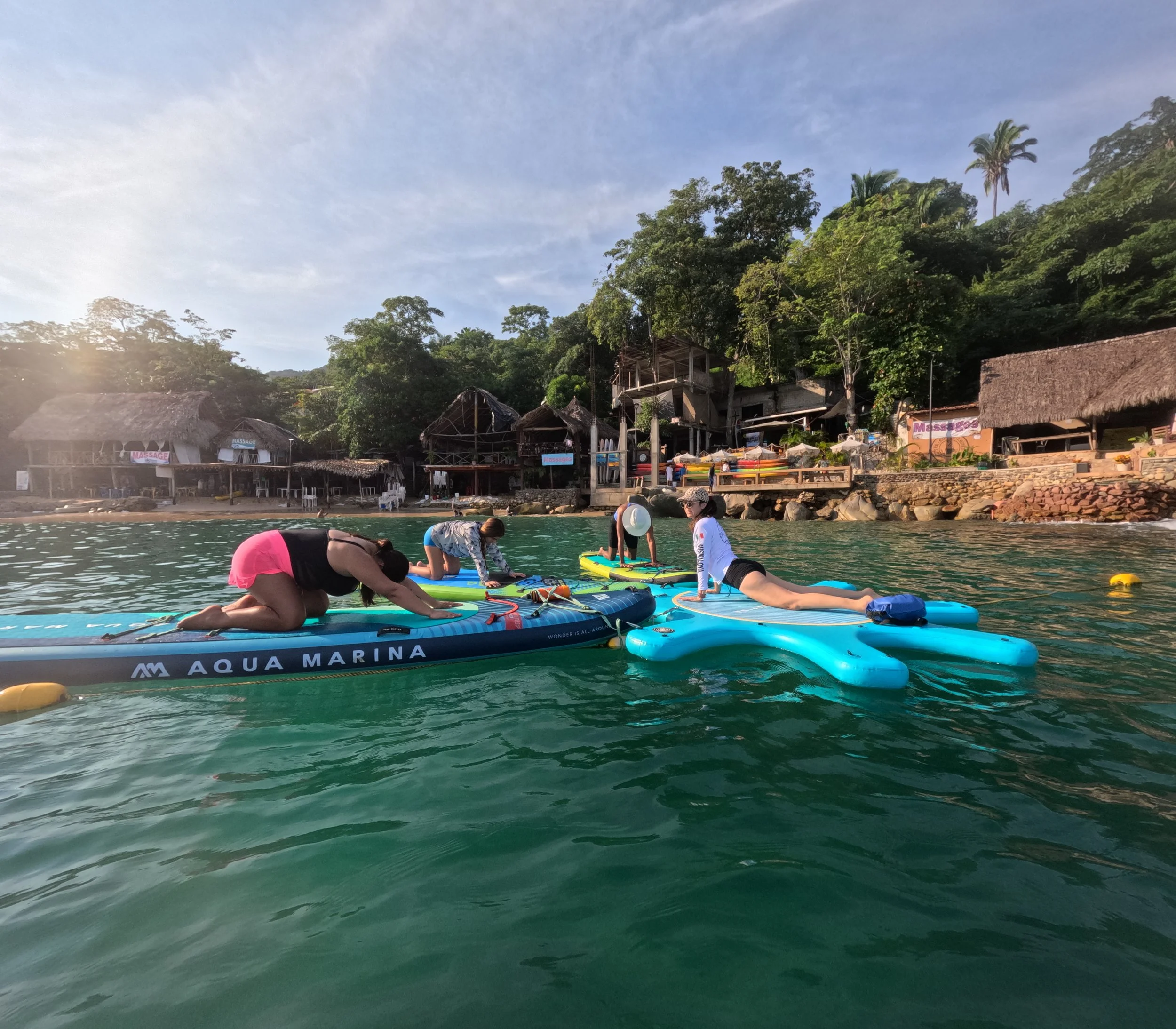 Stand Up Paddleboard Yoga Mismaloya