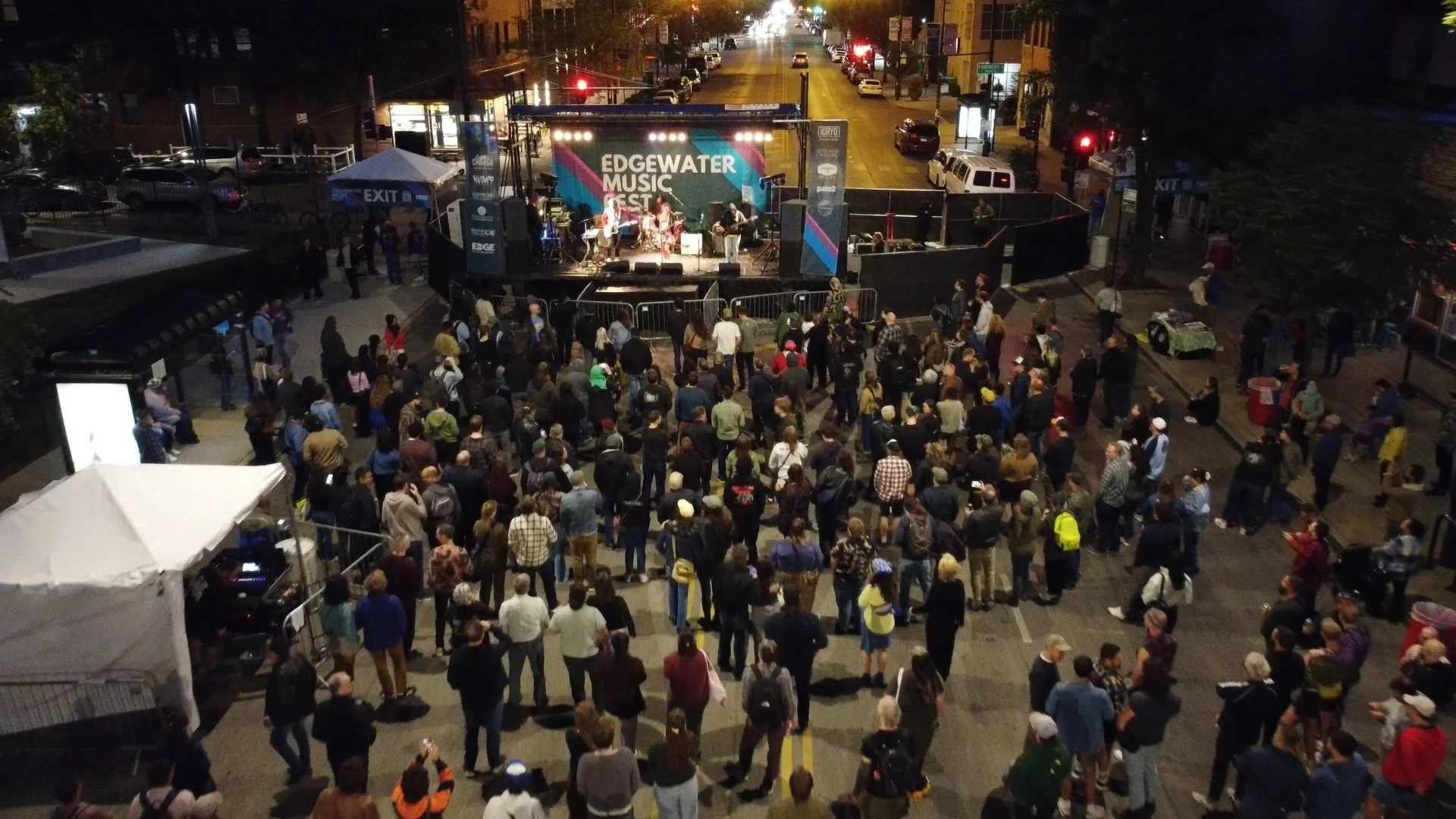 Edgewater Music Fest Crowd
