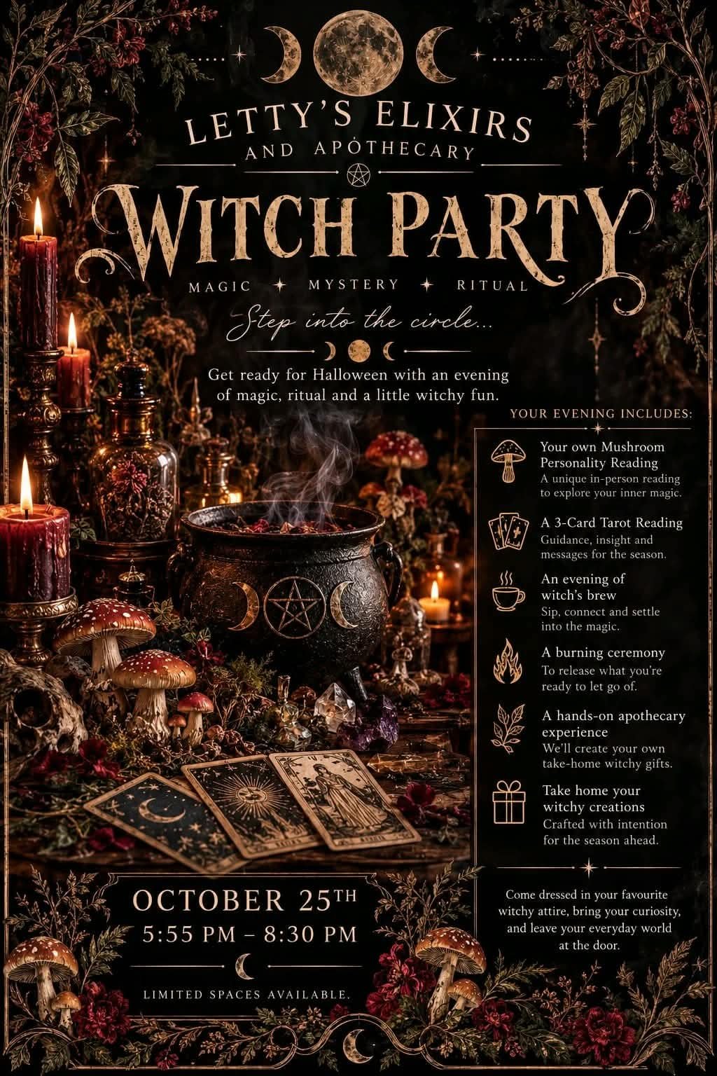 Letty's Witch Party In The Yurt