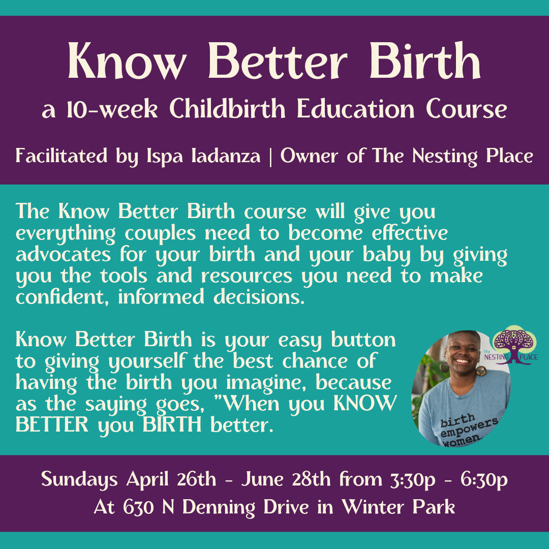 Know Better Birth | Quarter Two