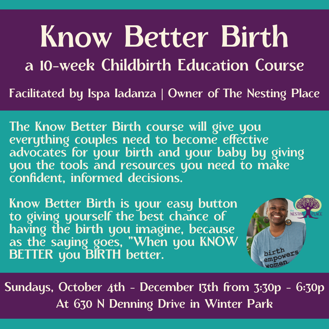 Know Better Birth | Quarter Four