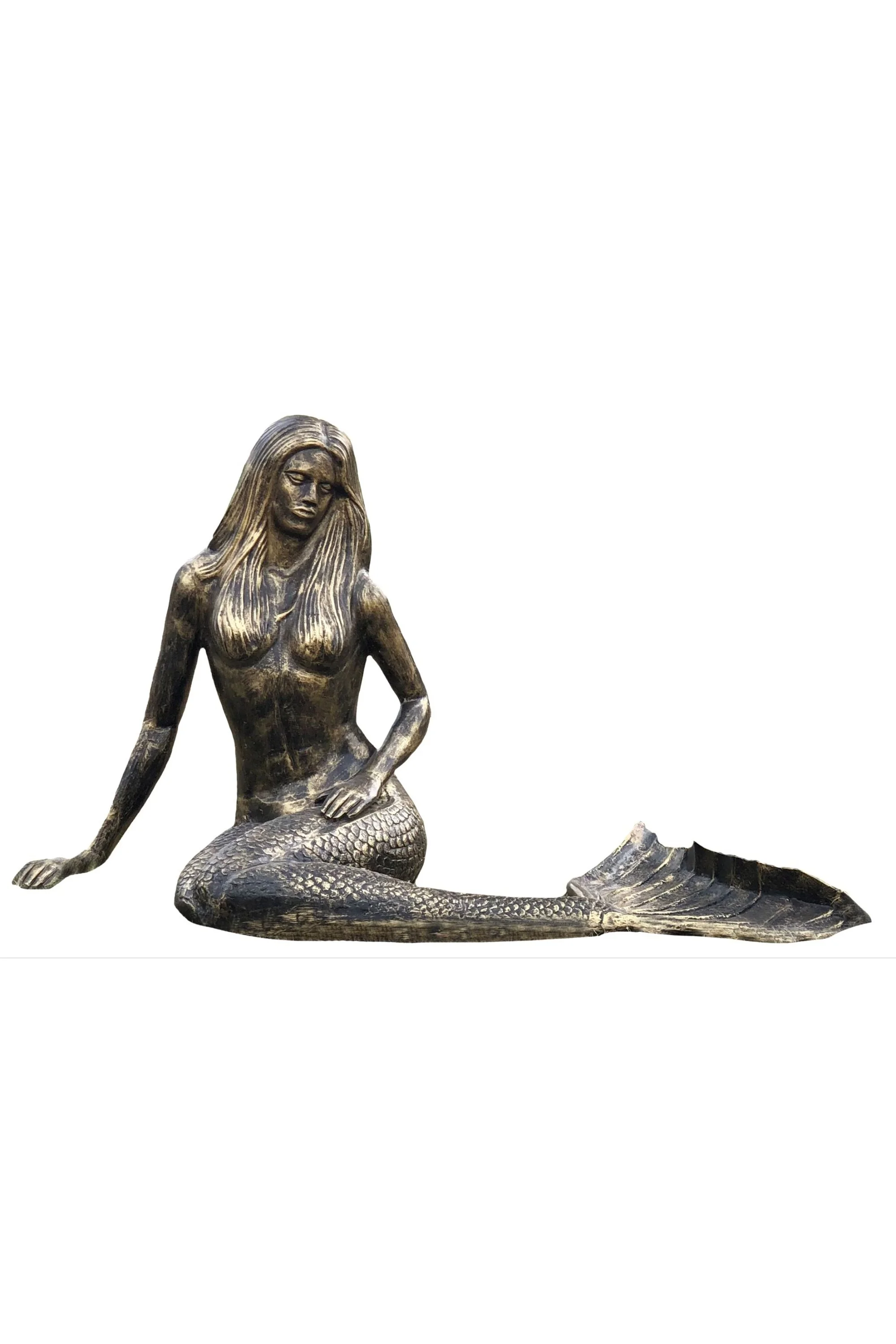 Large Mermaid Sitting