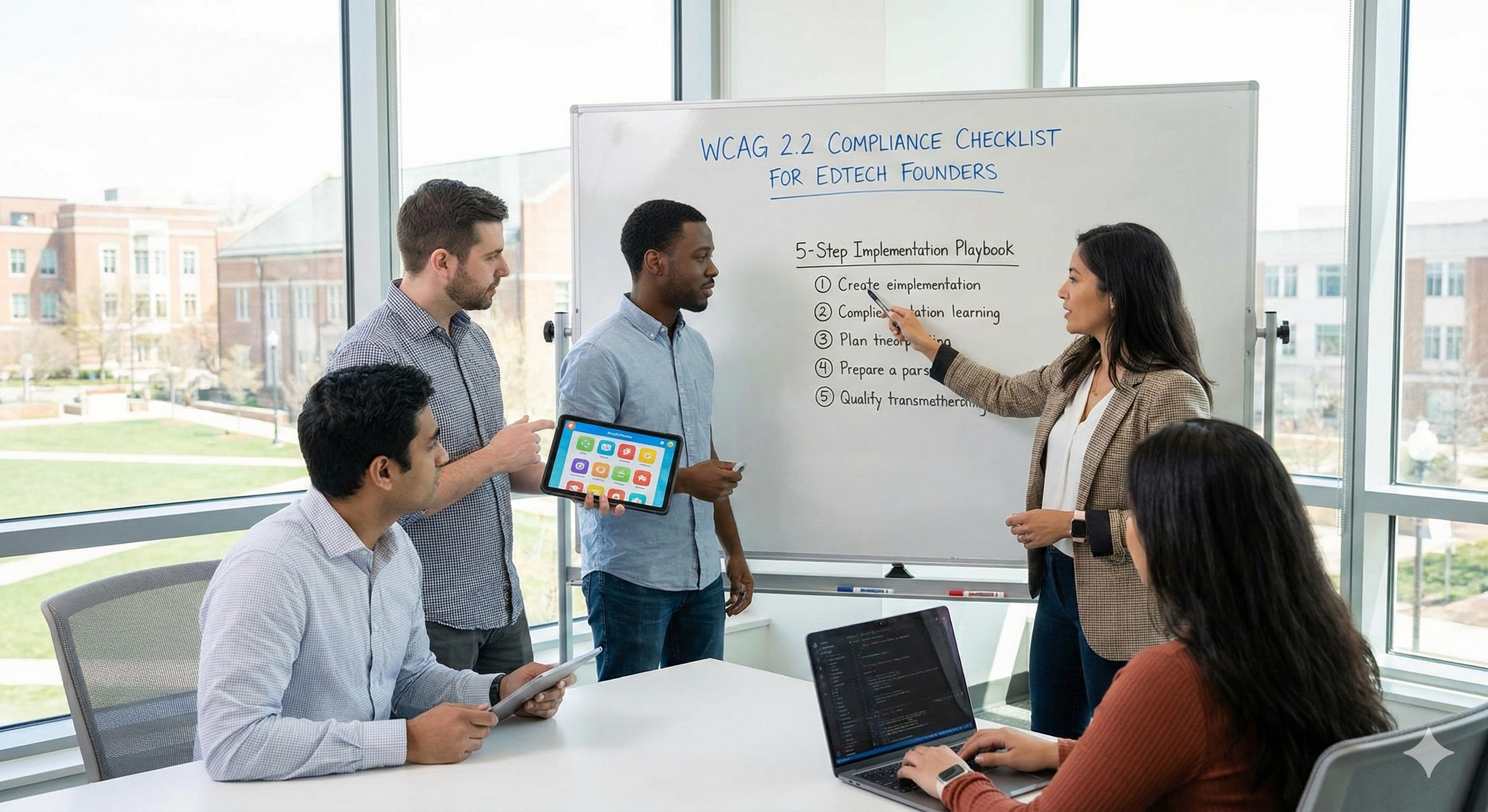 WCAG 2.2 Compliance Checklist for EdTech Founders: A 5-Step Implementation Playbook