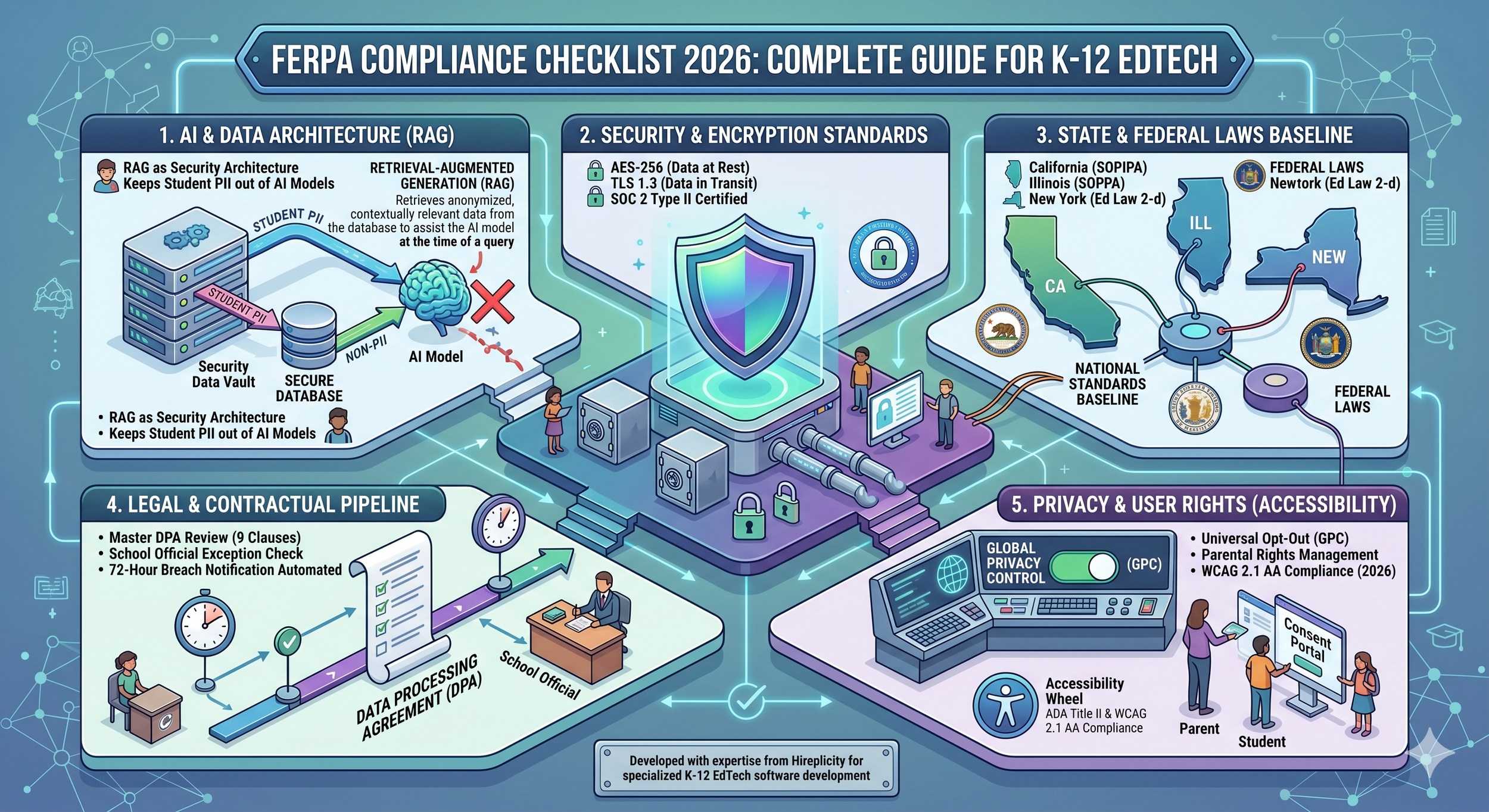 FERPA Compliance Checklist 2026: Complete Guide for K-12 EdTech 2.0