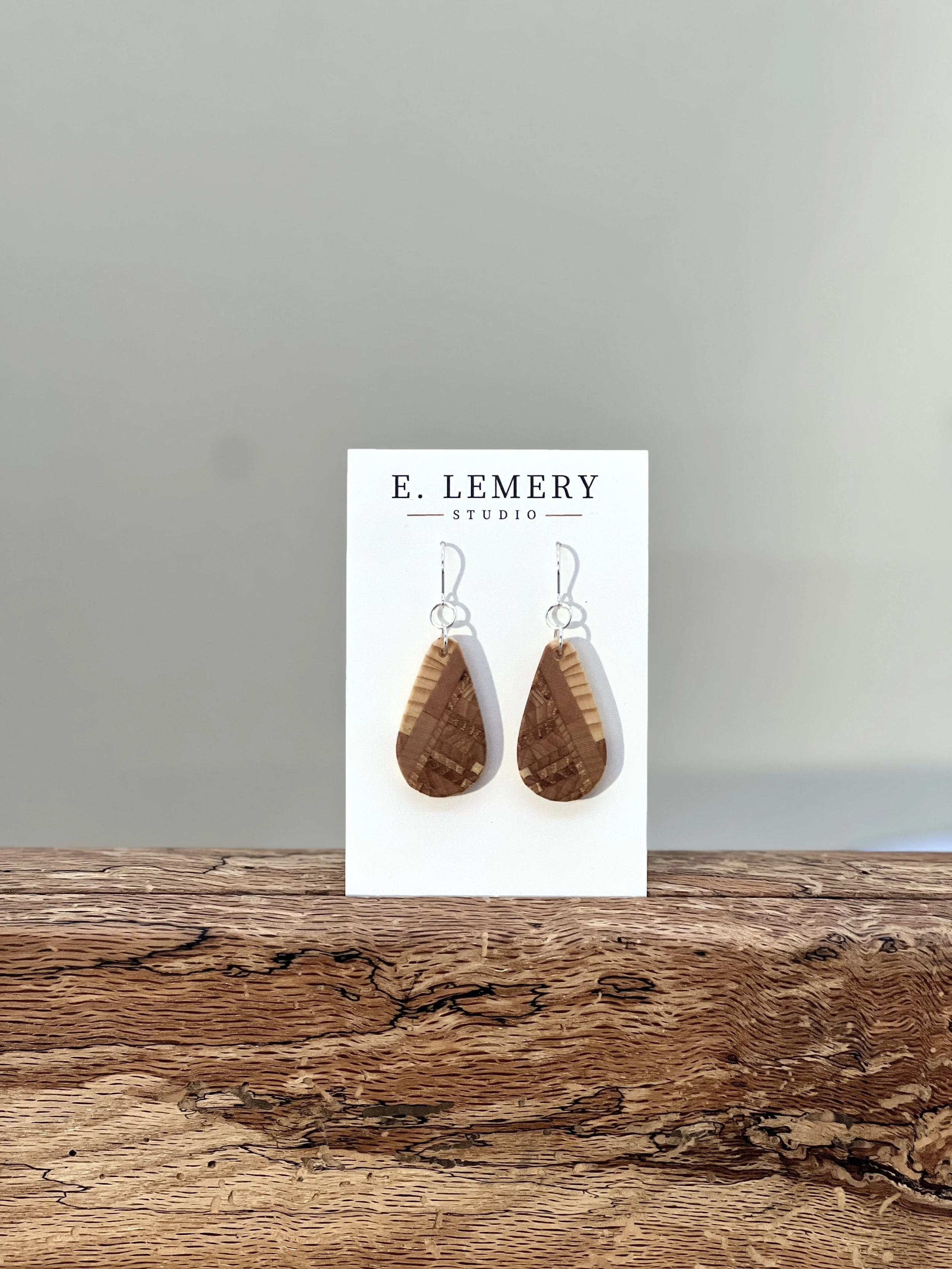Norwegian Nordic Ski Earrings