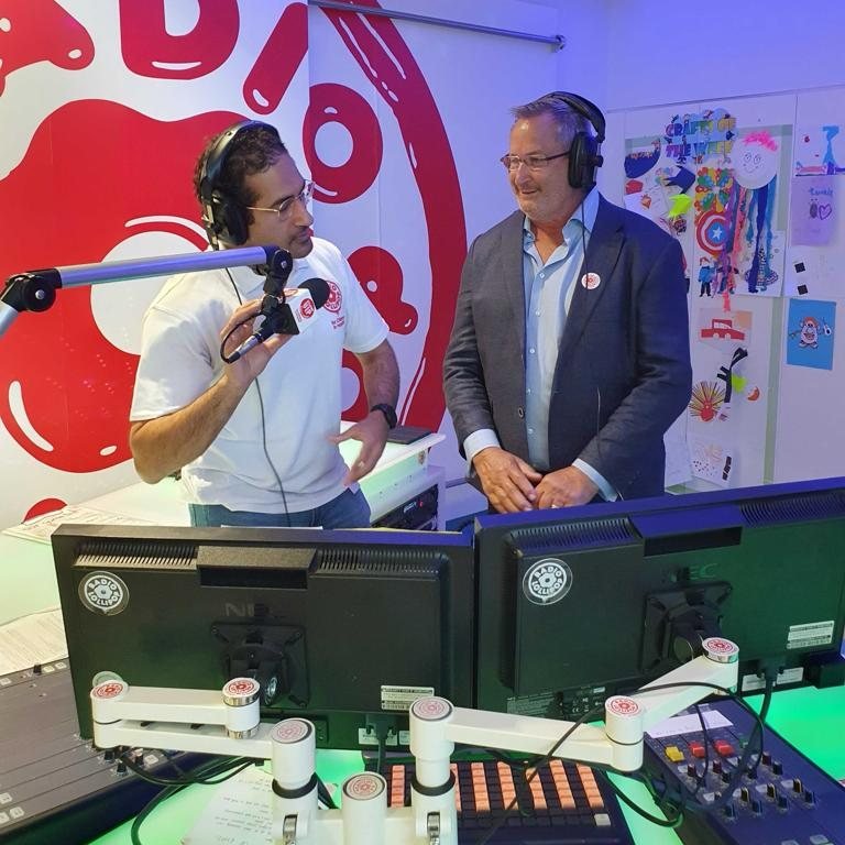 I've been meaning to visit for some time.

And today I brought a few friends along with me.

Thumritha, Greg, and the team at Monash Children's Radio Lollipop do incredible work entertaining kids and making them feel safe and welcome.

We all know ho