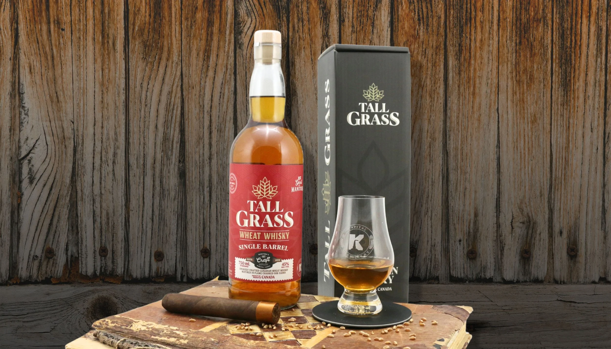 Tall Grass Single Barrel Wheat Whisky