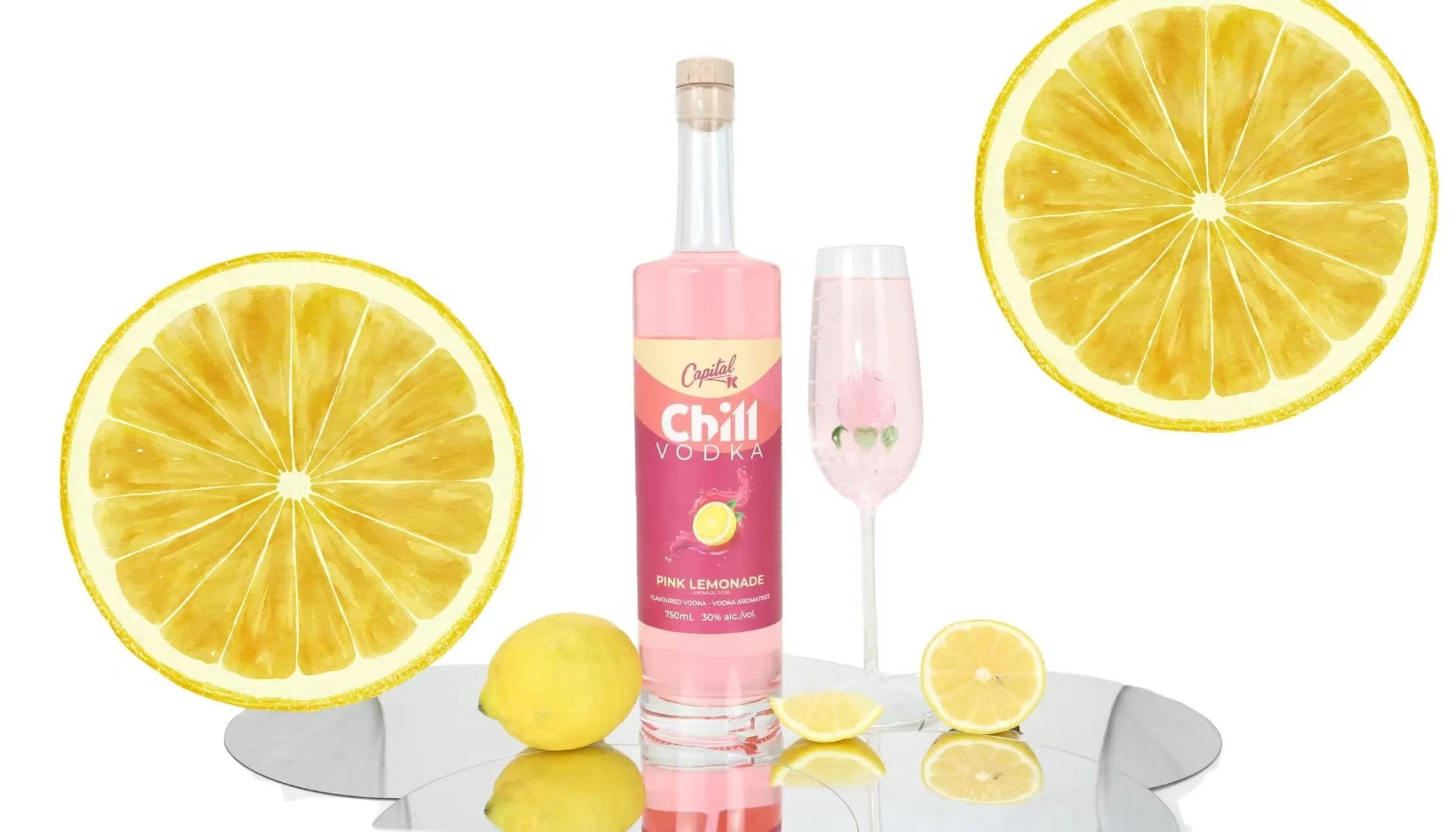 Capital K CHILL Pink Lemonade Vodka