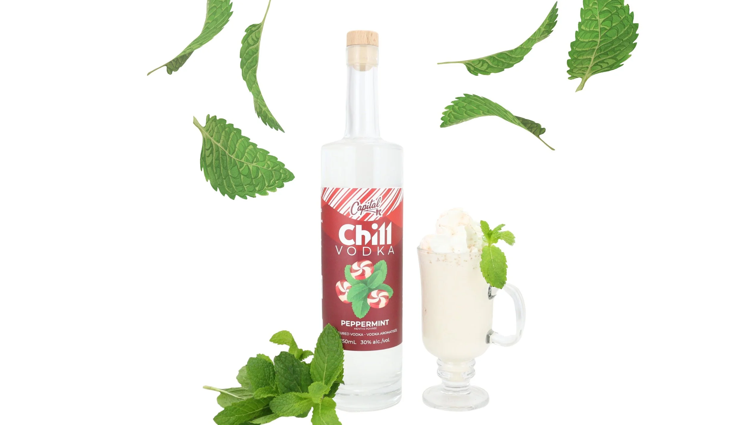 Capital K CHILL Peppermint Vodka