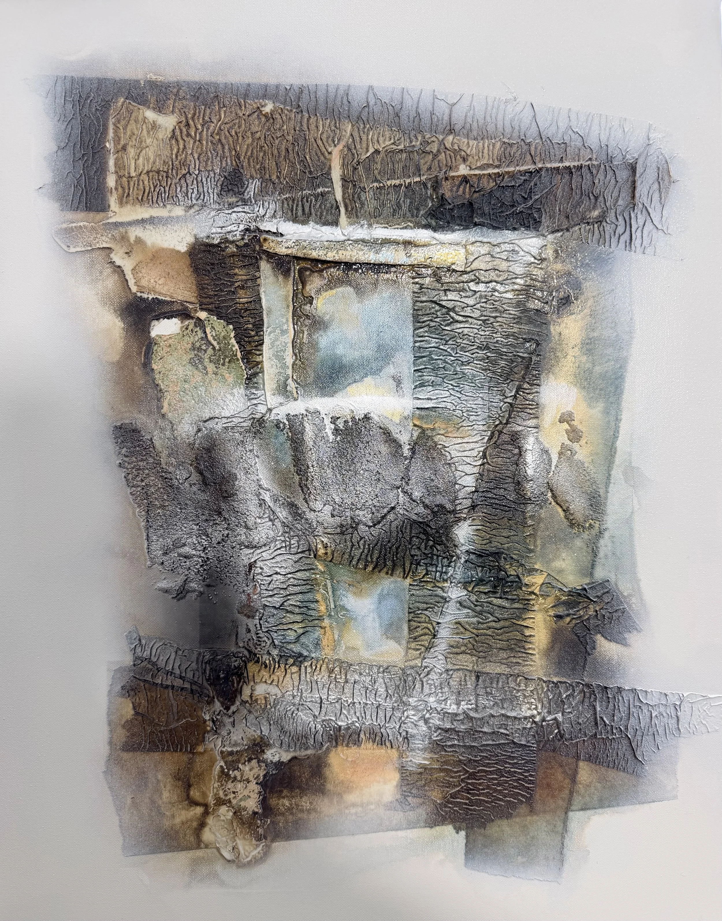 Series / Detail of the City # 2 / 28 x 22 Inches / Acrylic on Canvas/ 2026