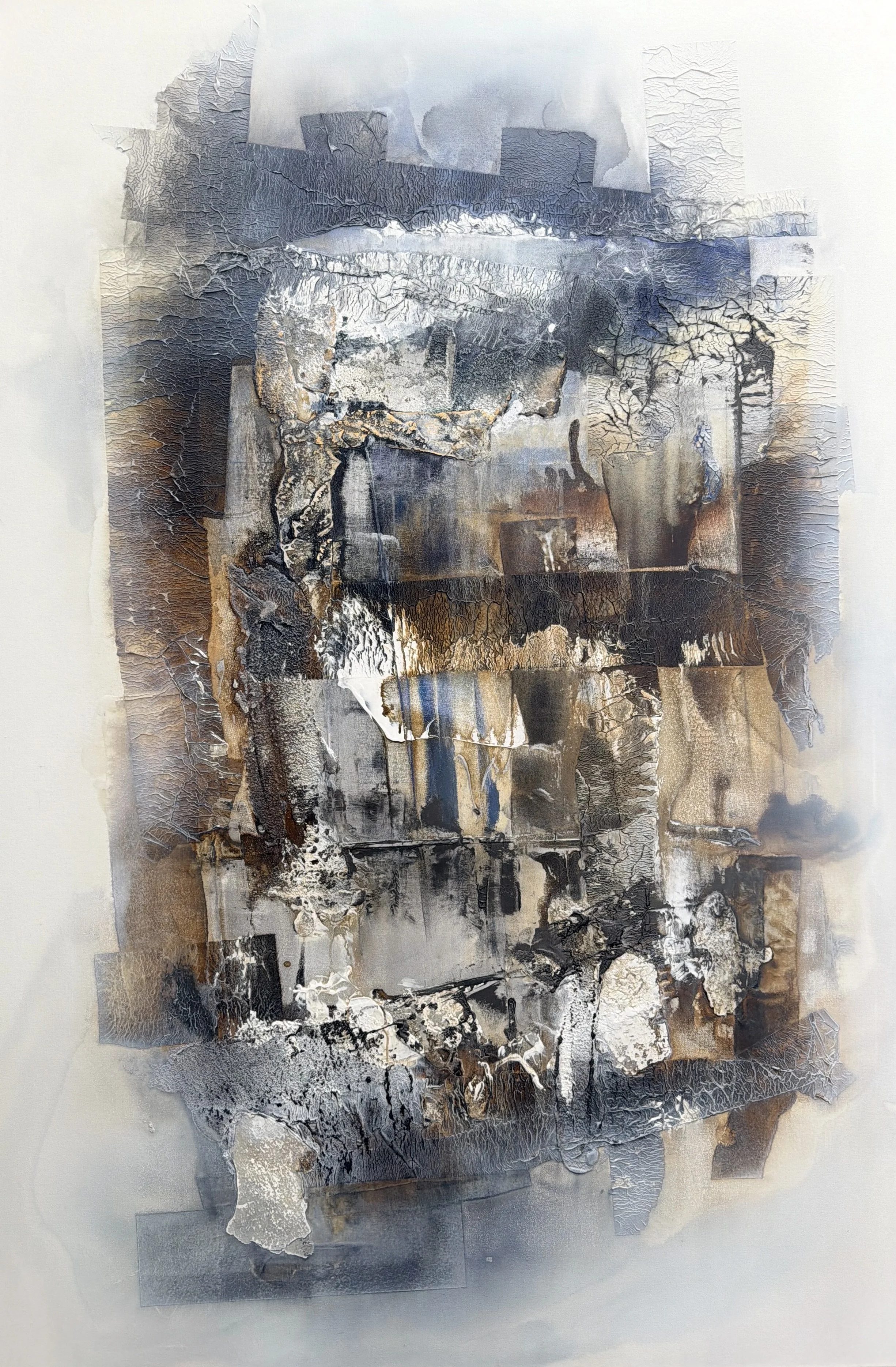 Series / Renovation / 60 x 40 Inches / Acrylic on Canvas / 2026