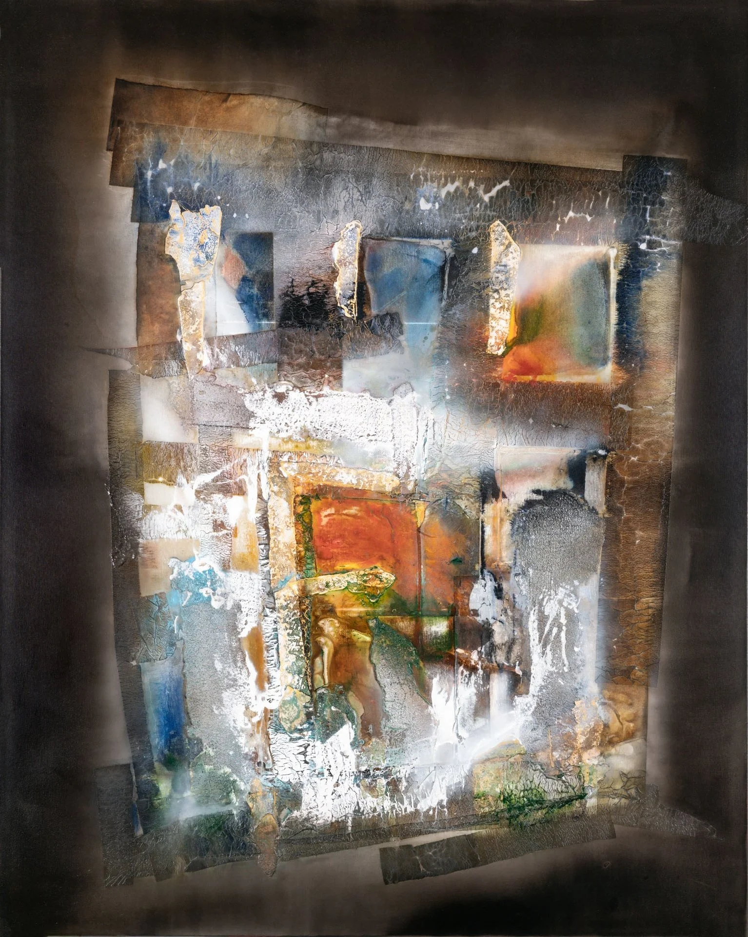 Series /  Black # 2 / 60 x 48 inches / Acriylic on Canvas / 2026
