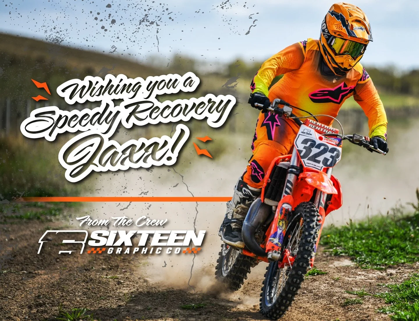 We are so gutted for @jaxxhunter323 and his family. We&rsquo;ve witnessed his dedication and grit, firsthand over the past few years. Unfortunately, after his return to racing, he&rsquo;s suffered another broken femur.

For now, as he undergoes surge