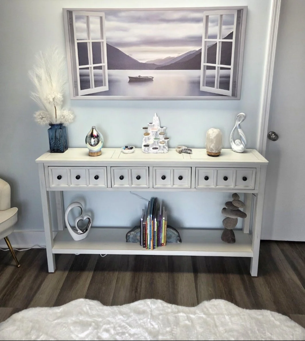 ZenAligned Design creates sacred spaces that support healing, mindfulness, and inner alignment. Through intentional design, we transform rooms or quiet corners into personalized sanctuaries that inspire peace, clarity, and purpose.