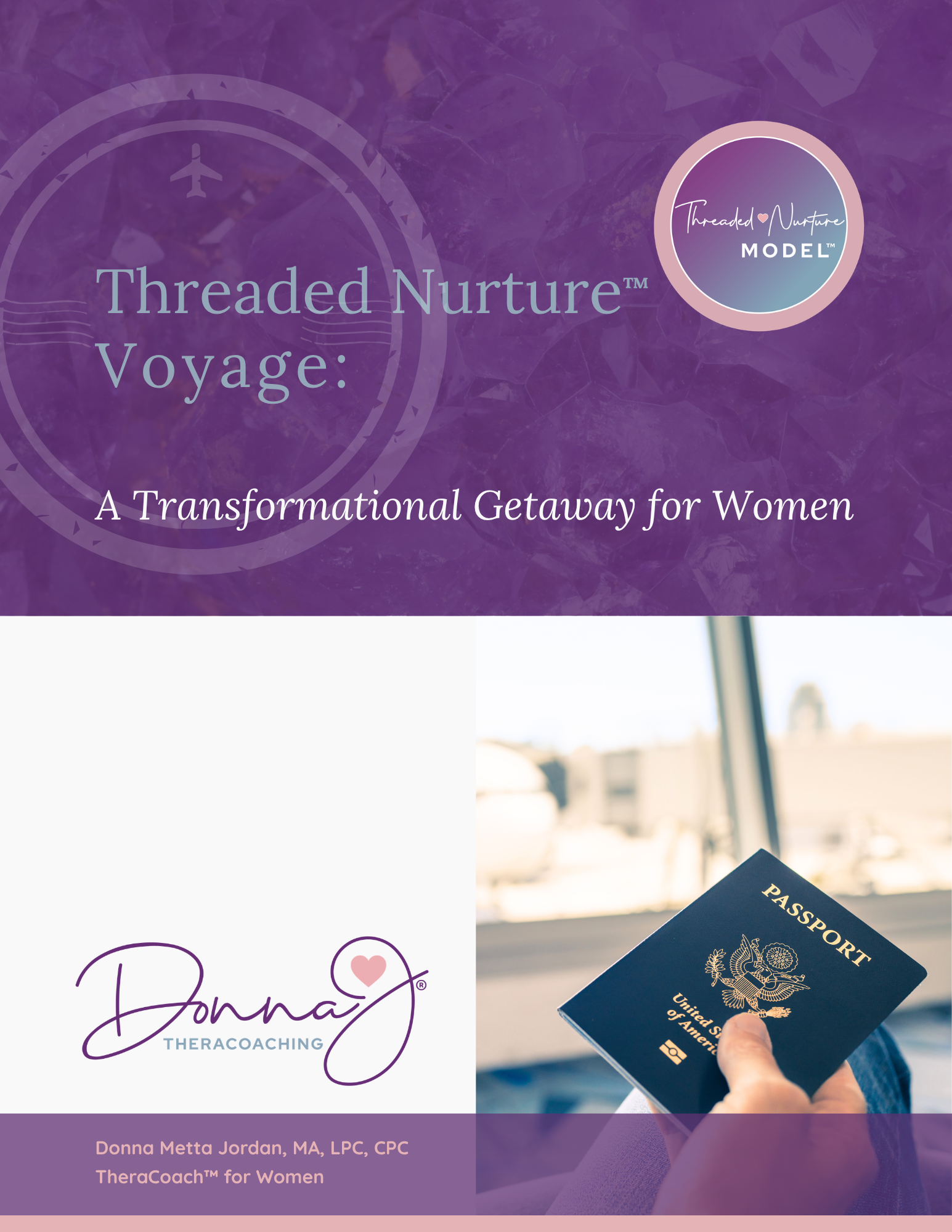 'Threaded Nurture: Voyage' free guide written by Donna Metta Jordan.